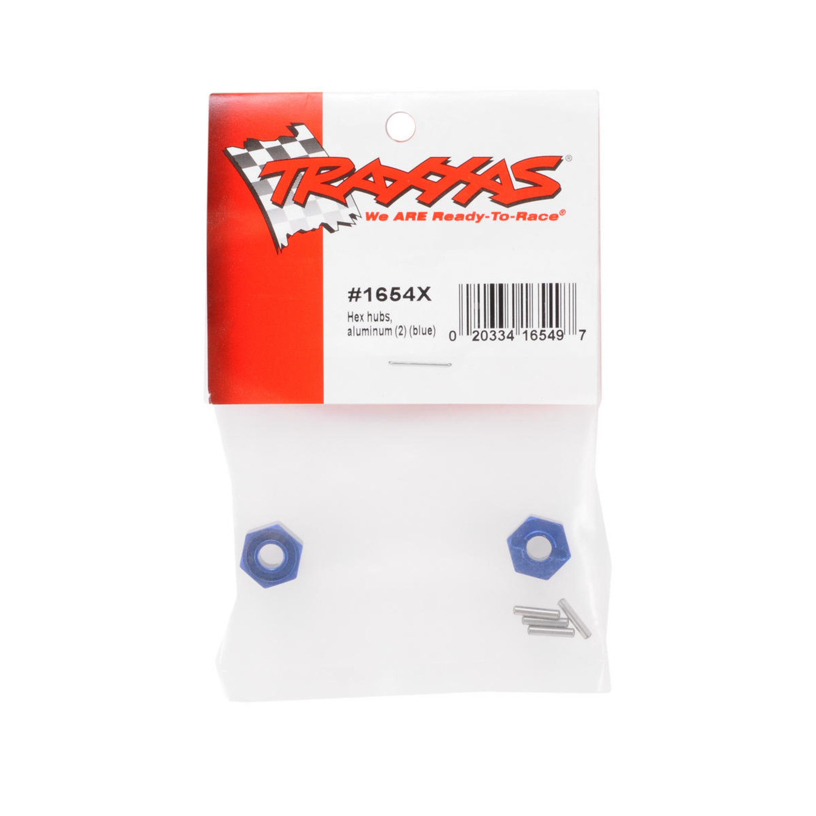 Traxxas #1654X Traxxas 12mm Hex Aluminum Wheel Hub (Blue)