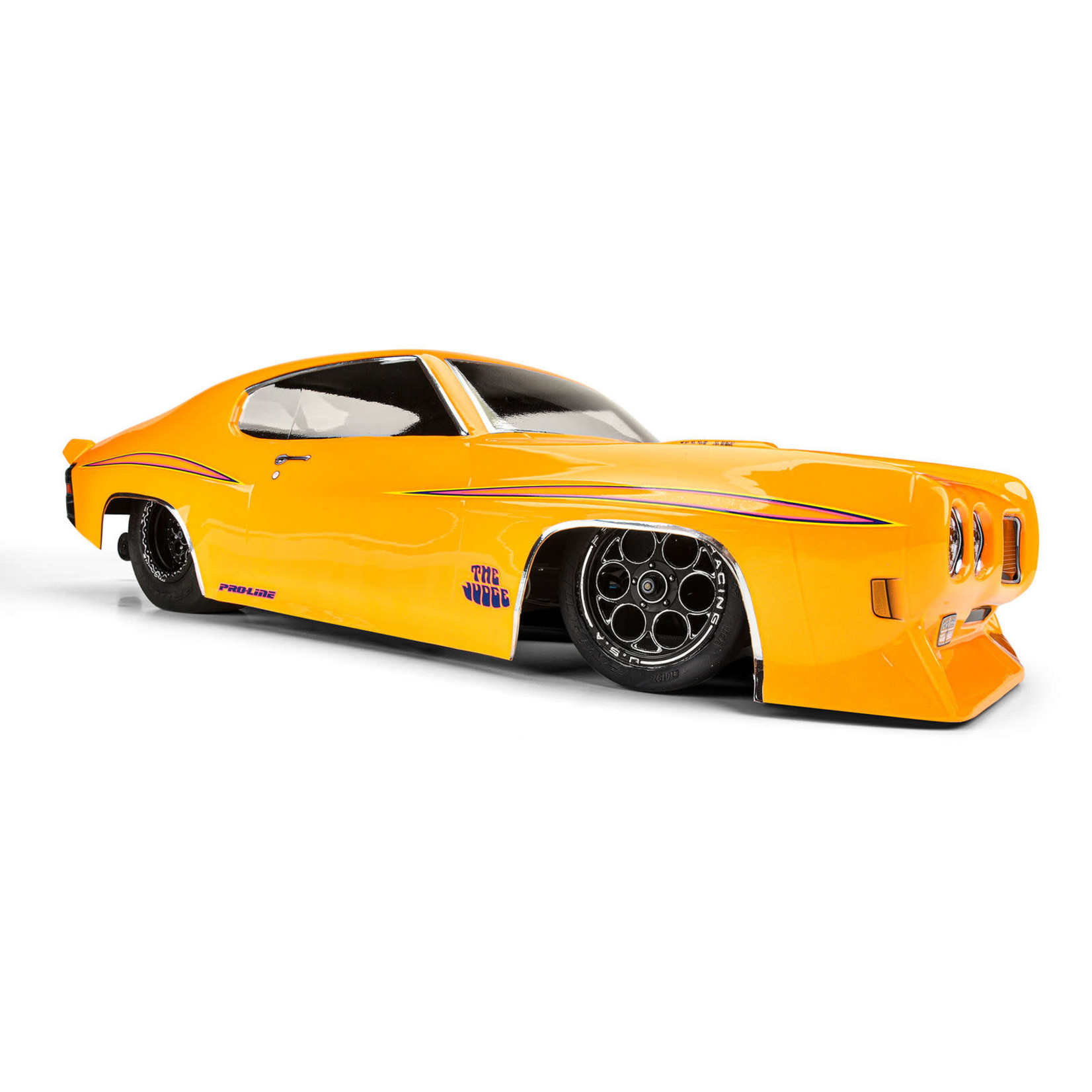 Pro-Line #3588-00 Pro-Line 1970 Pontiac GTO Judge 1/10 No Prep Drag Racing Body (Clear)