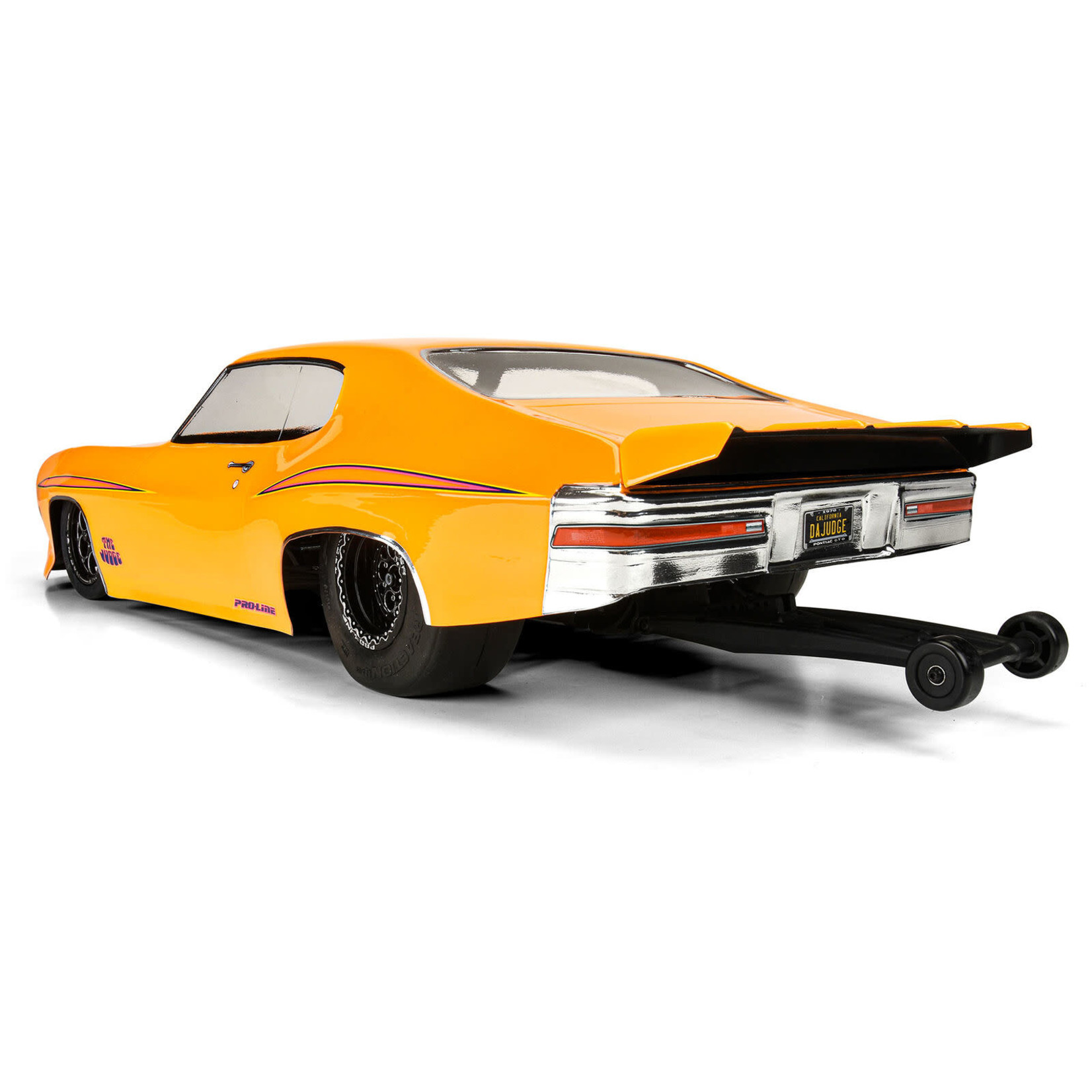 Pro-Line #3588-00 Pro-Line 1970 Pontiac GTO Judge 1/10 No Prep Drag Racing Body (Clear)
