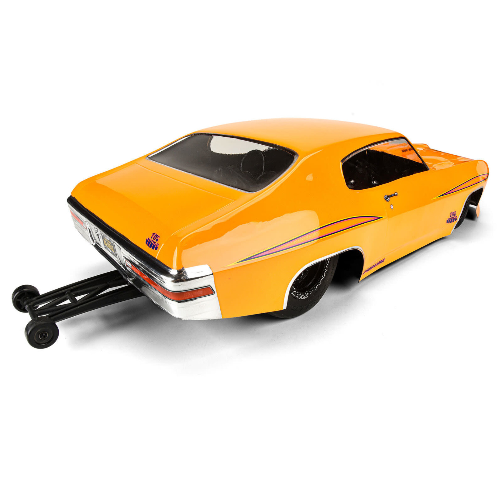 Pro-Line #3588-00 Pro-Line 1970 Pontiac GTO Judge 1/10 No Prep Drag Racing Body (Clear)