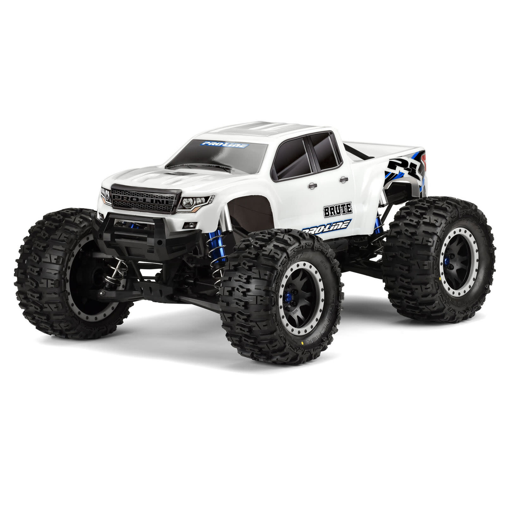 Pro-Line #3513-17  Pro-Line Bash Armor Pre-Cut Monster Truck Body (White) (X-Maxx)