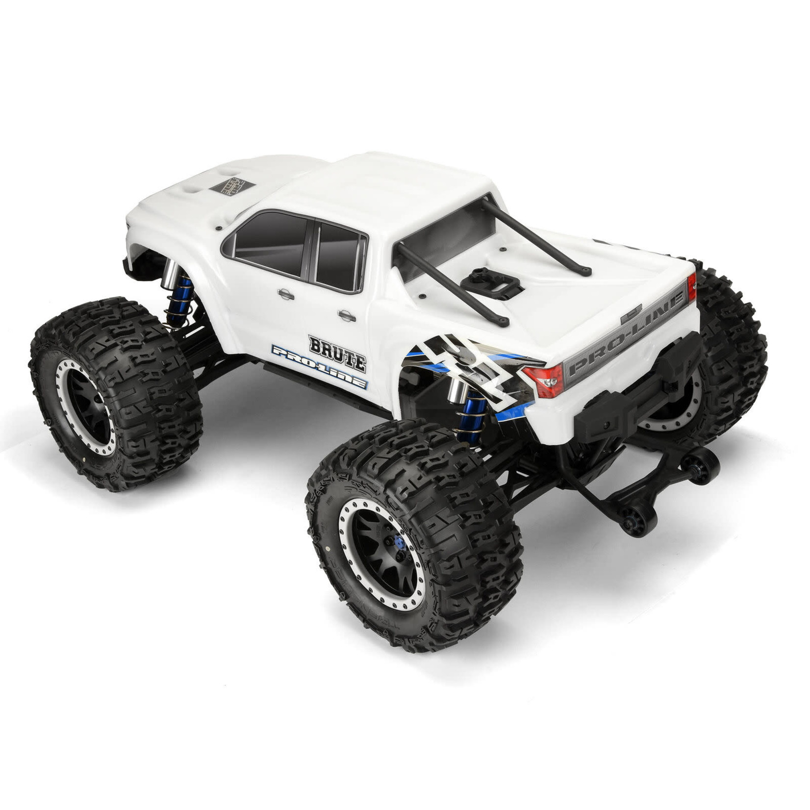 Pro-Line #3513-17  Pro-Line Bash Armor Pre-Cut Monster Truck Body (White) (X-Maxx)