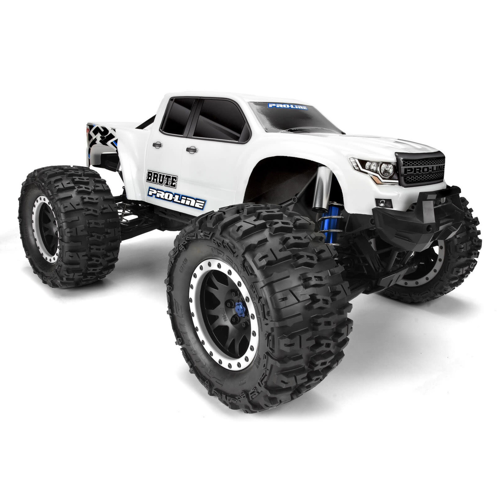 Pro-Line #3513-17  Pro-Line Bash Armor Pre-Cut Monster Truck Body (White) (X-Maxx)