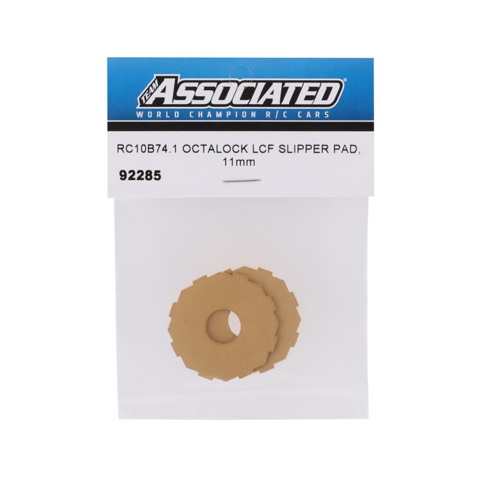 Team Associated #92285 Team Associated Factory Team B74.1 11mm Octalock LCF Slipper Pad