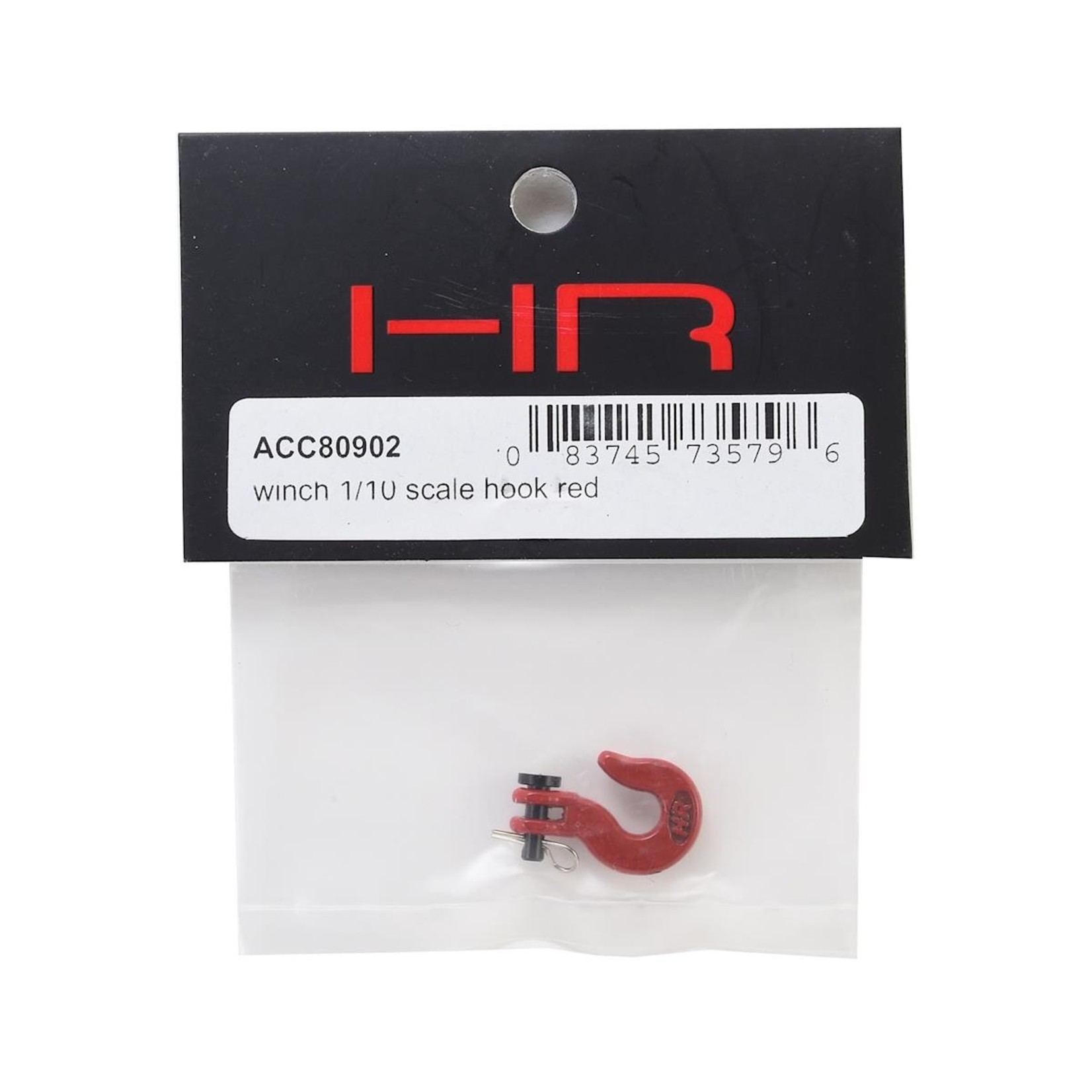 Hot Racing #ACC80902 Hot Racing 1/10 Scale Winch Hook (Red)