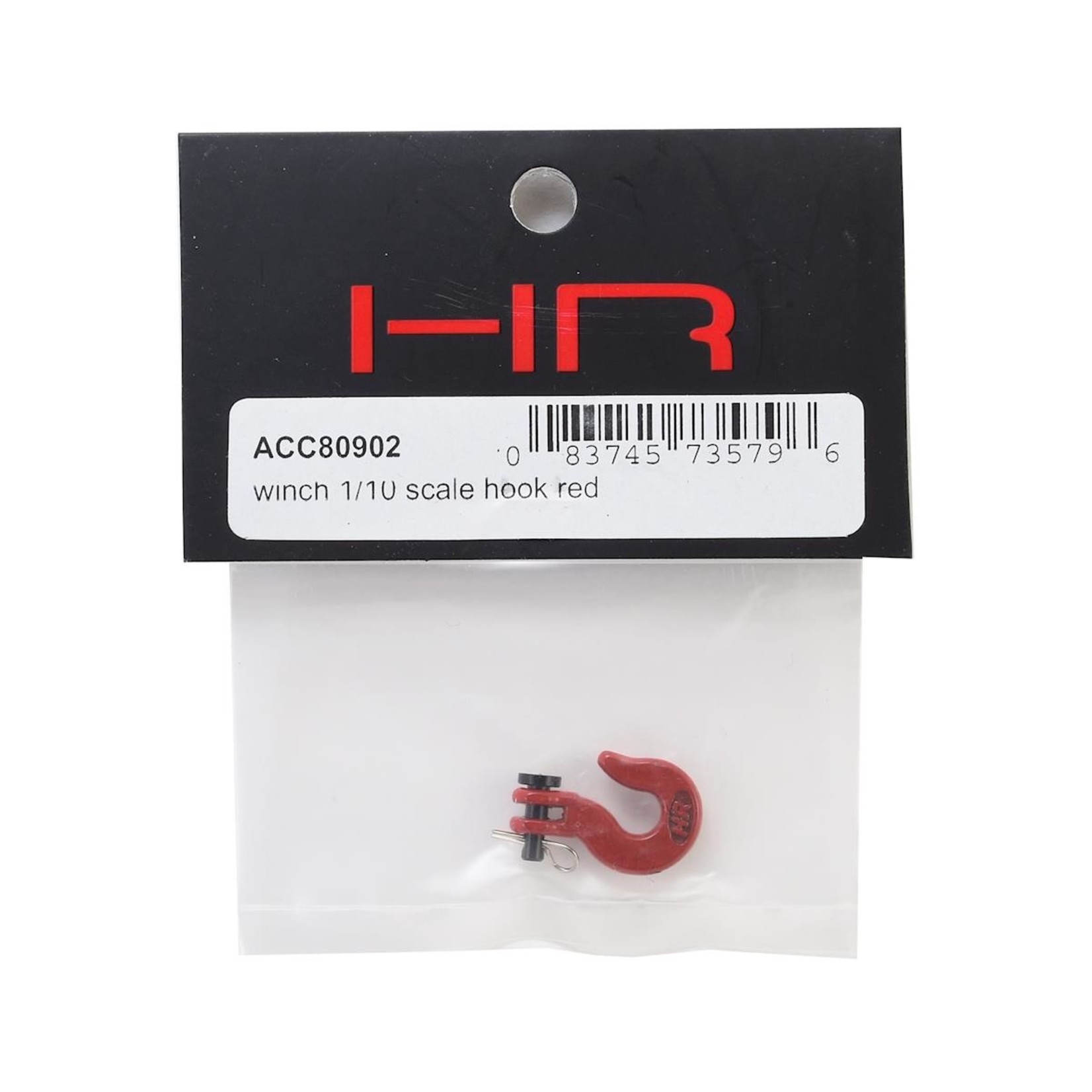 Hot Racing Hot Racing 1/10 Scale Winch Hook (Red) #ACC80902