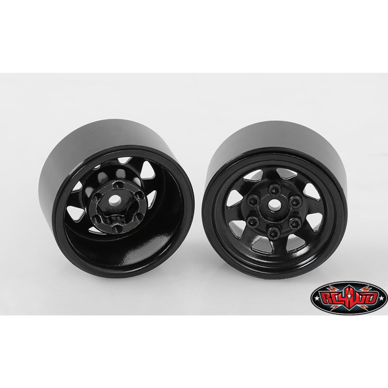RC4WD RC4WD Stamped Steel 1.0" Stock Beadlock Wheels (Black) #Z-W0229