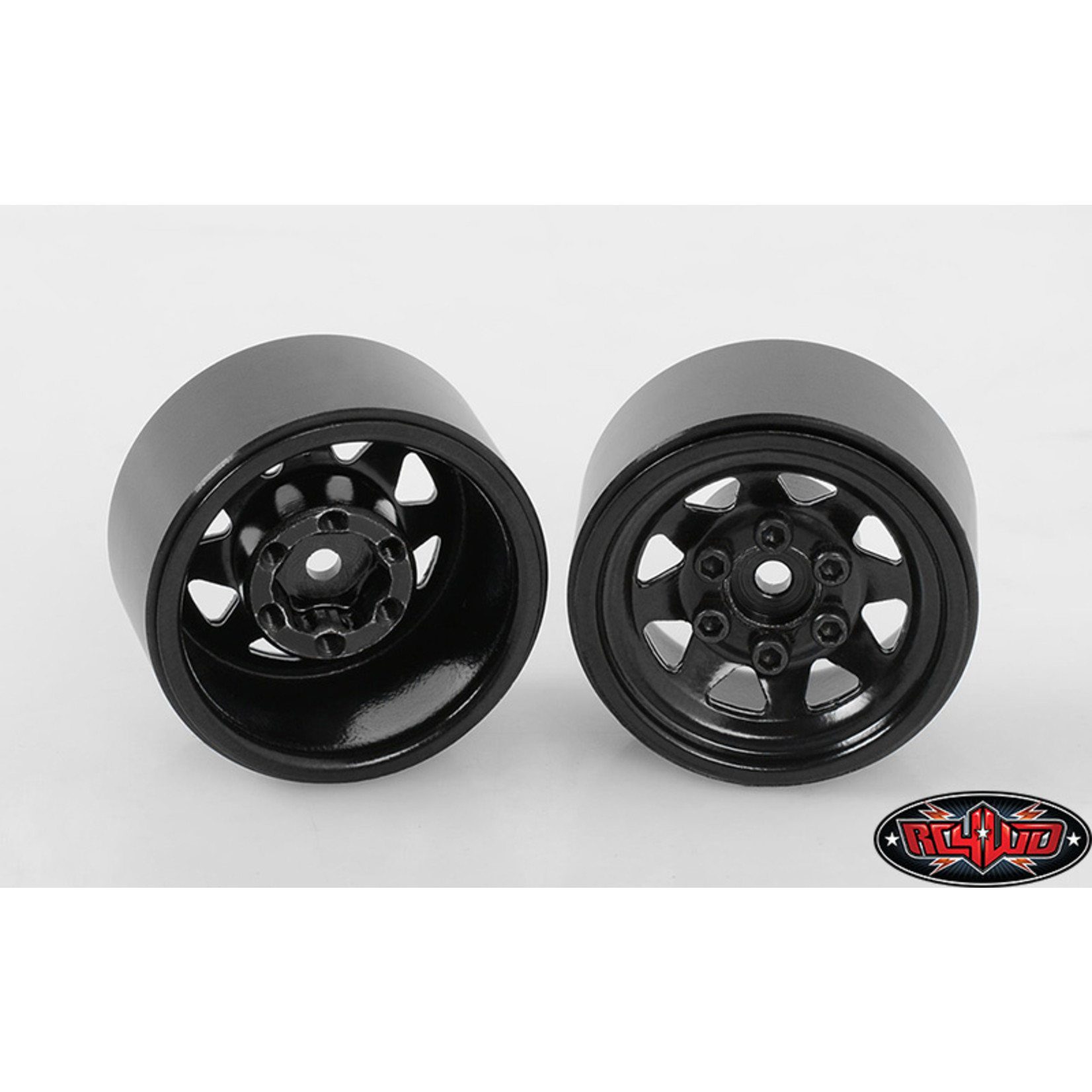 RC4WD #Z-W0229 RC4WD Stamped Steel 1.0" Stock Beadlock Wheels (Black)