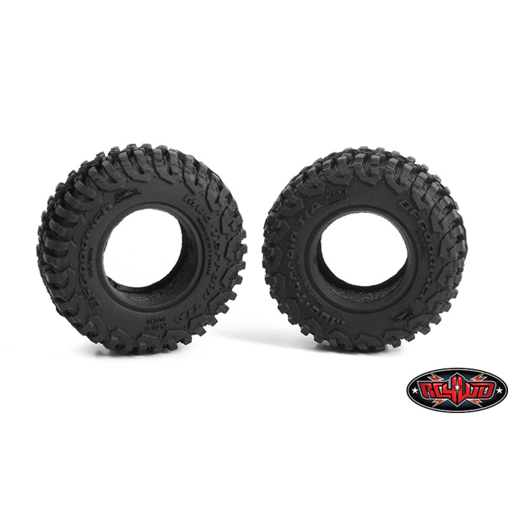 RC4WD #Z-T0200 RC4WD BFGoodrich T/A KM3 1.0" Micro Crawler Tires (2)