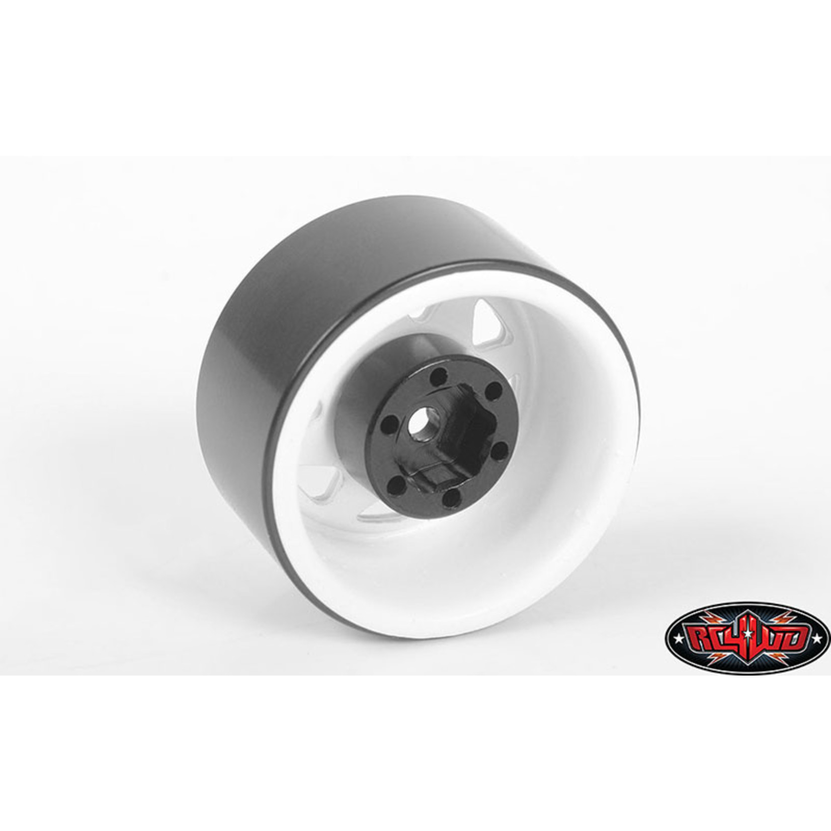 RC4WD #Z-W0111 RC4WD Stamped Steel 1.0" Stock Beadlock Wheels (White)