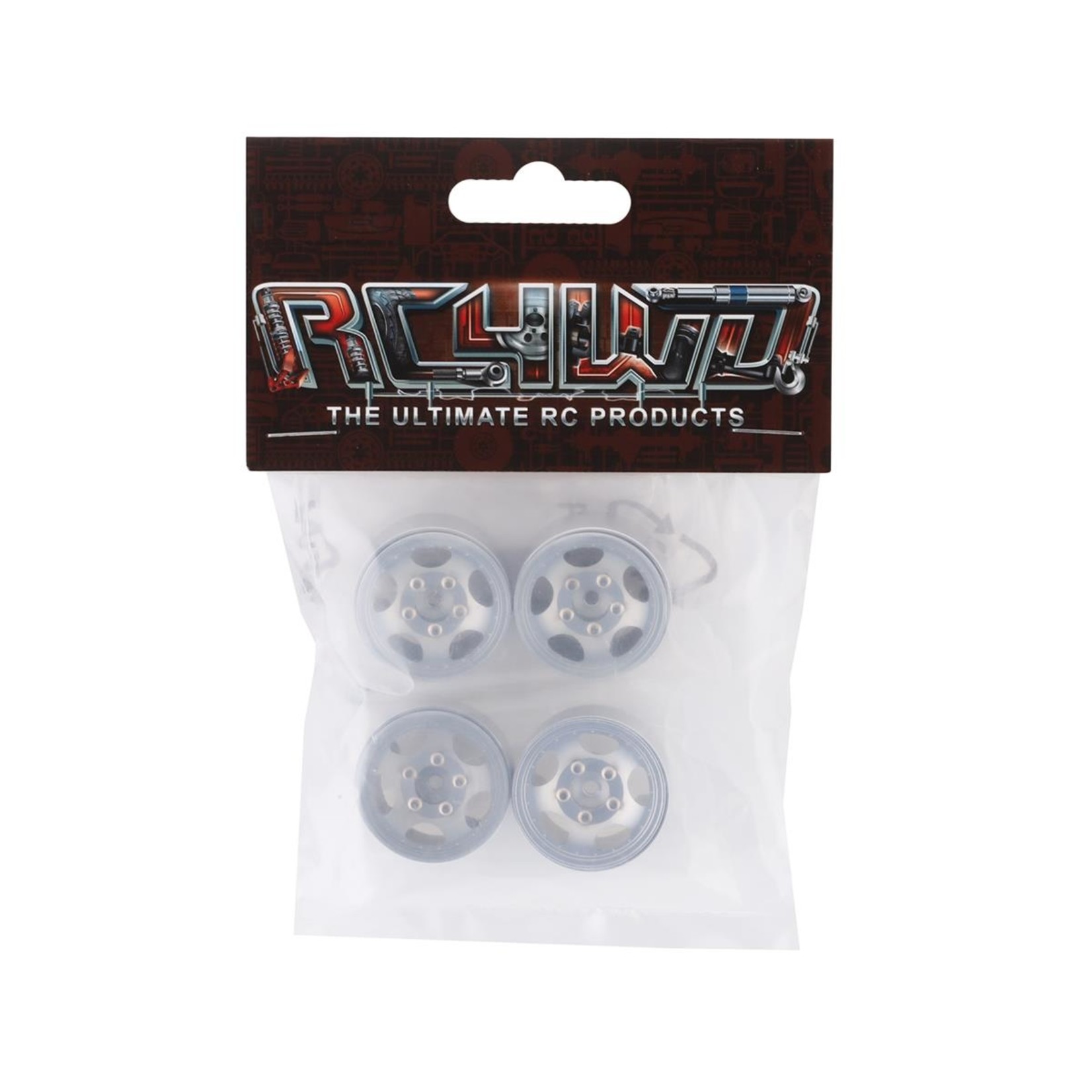 RC4WD #Z-W0277 RC4WD Breaker 1.0" Beadlock Wheels (Silver) (4)