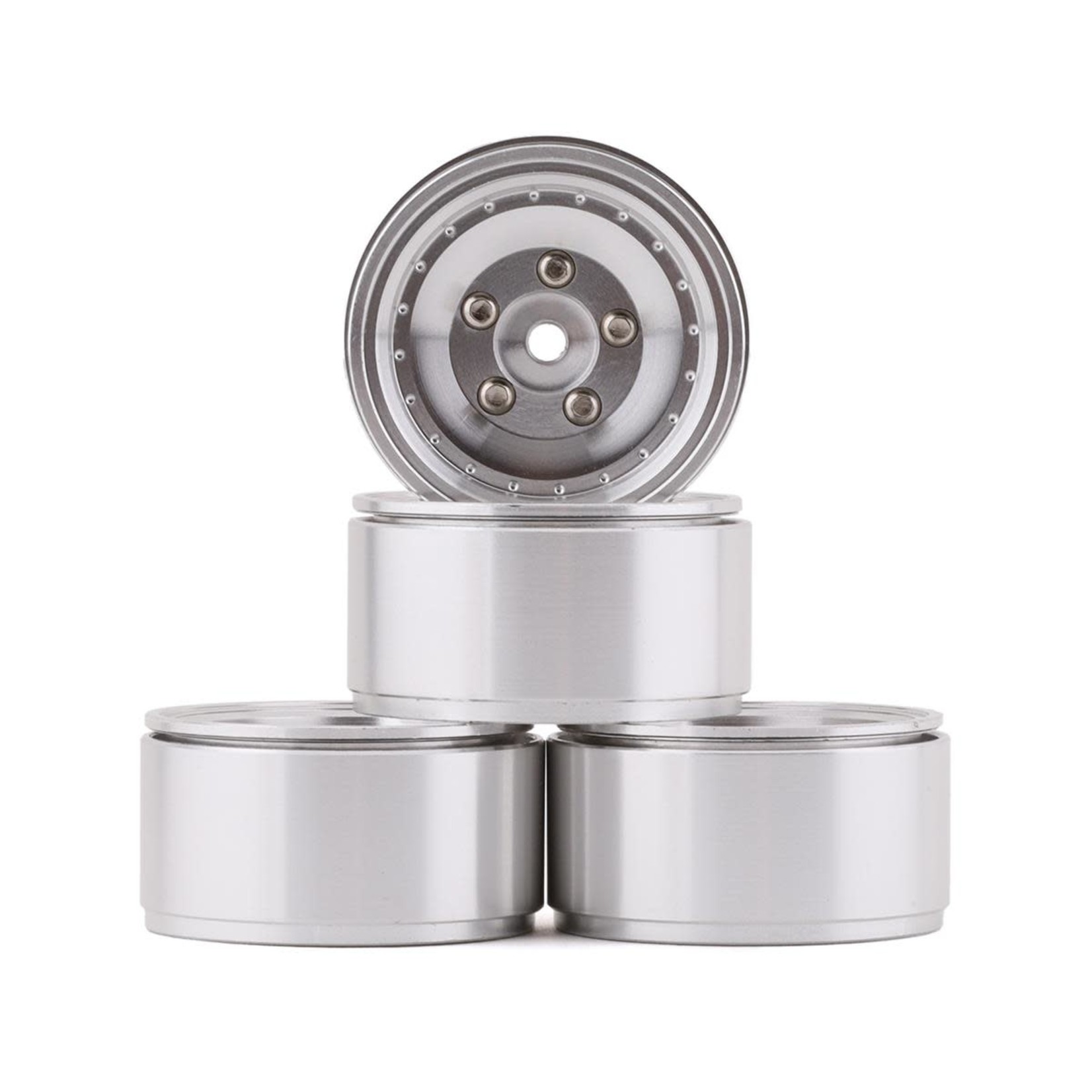 RC4WD #Z-W0275 RC4WD Stocker 1.0" Beadlock Wheels (Silver) (4)
