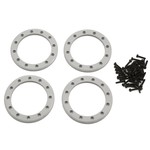 Traxxas #8168 Traxxas Aluminum 2.2" Beadlock Rings (Satin) (4)
