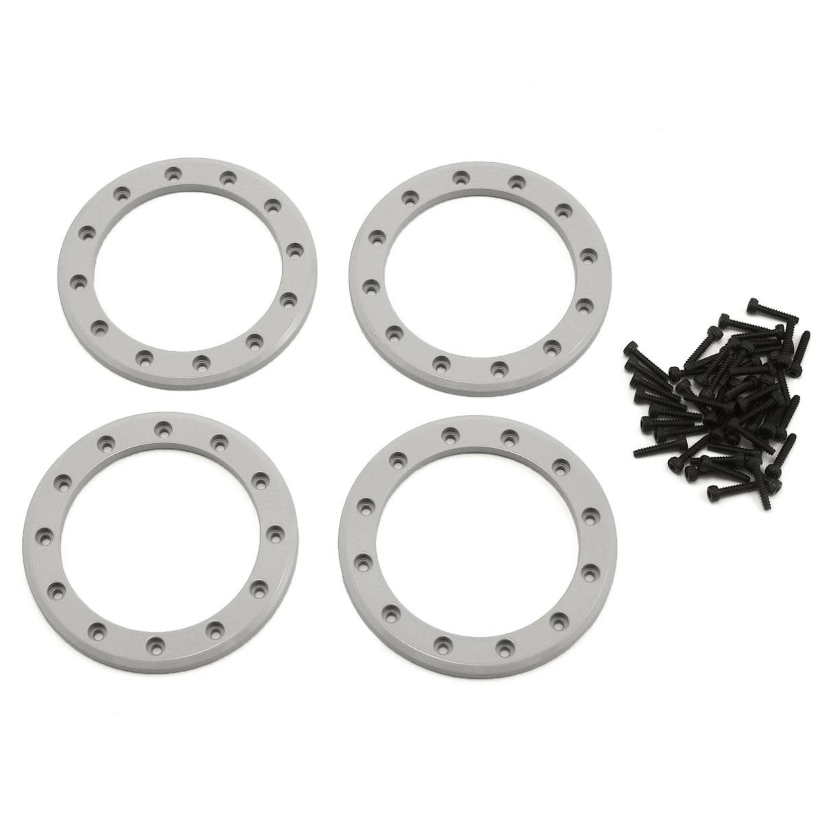 Traxxas #8168 Traxxas Aluminum 2.2" Beadlock Rings (Satin) (4)