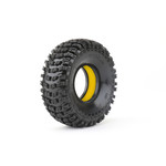 Jetko Tires #JKO3001SS6212YL  Jetko Tires 1/10 1.9" Crawler Conqueror Tires, Super Soft, Yellow (2)