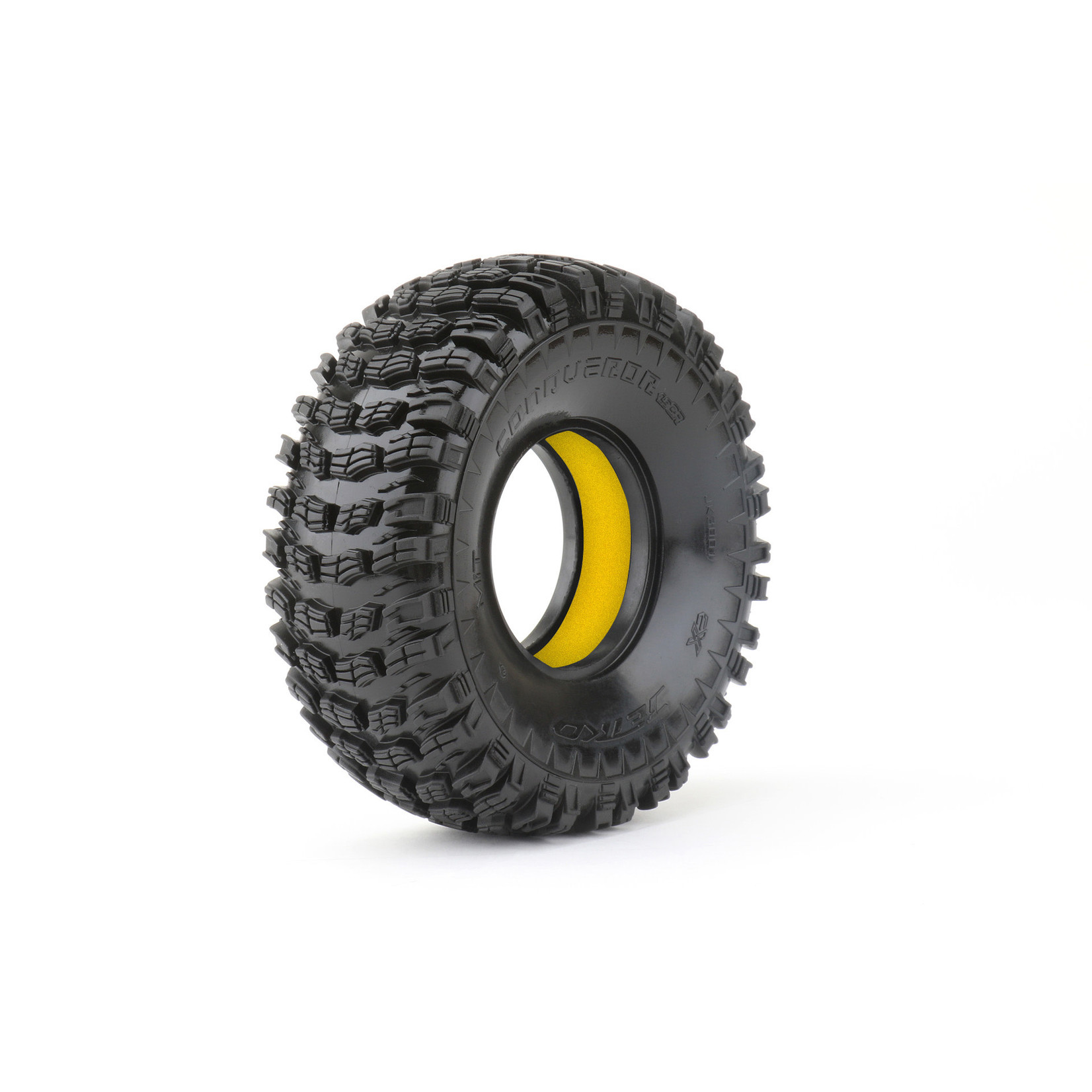 Jetko Tires #JKO3001SS6212YL  Jetko Tires 1/10 1.9" Crawler Conqueror Tires, Super Soft, Yellow (2)