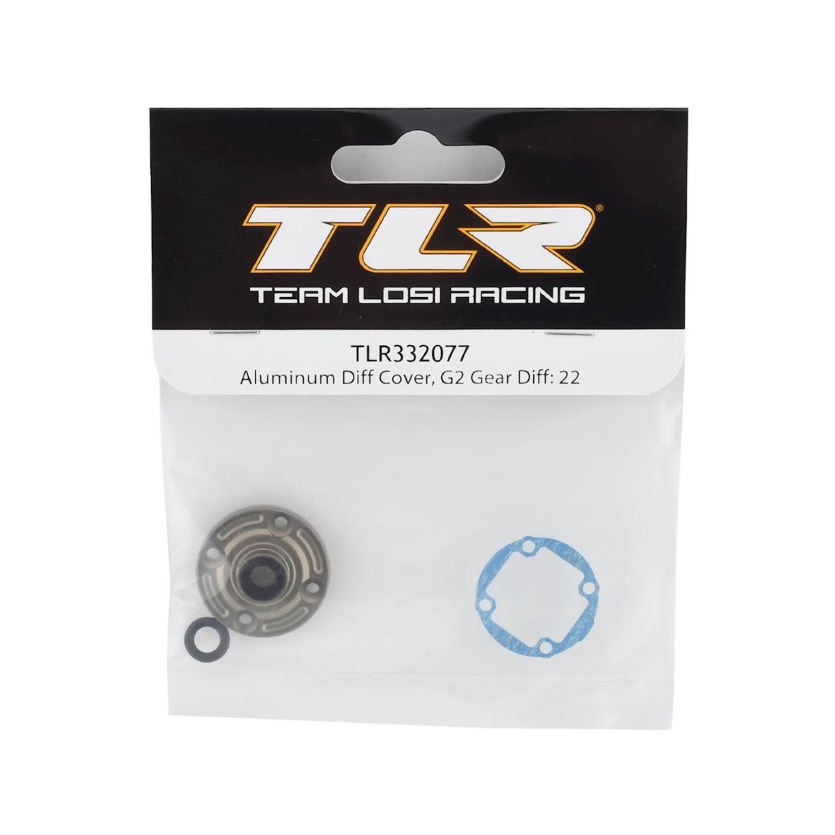 TLR Team Losi Racing Aluminum G2 Gear Differential Cover #TLR332077