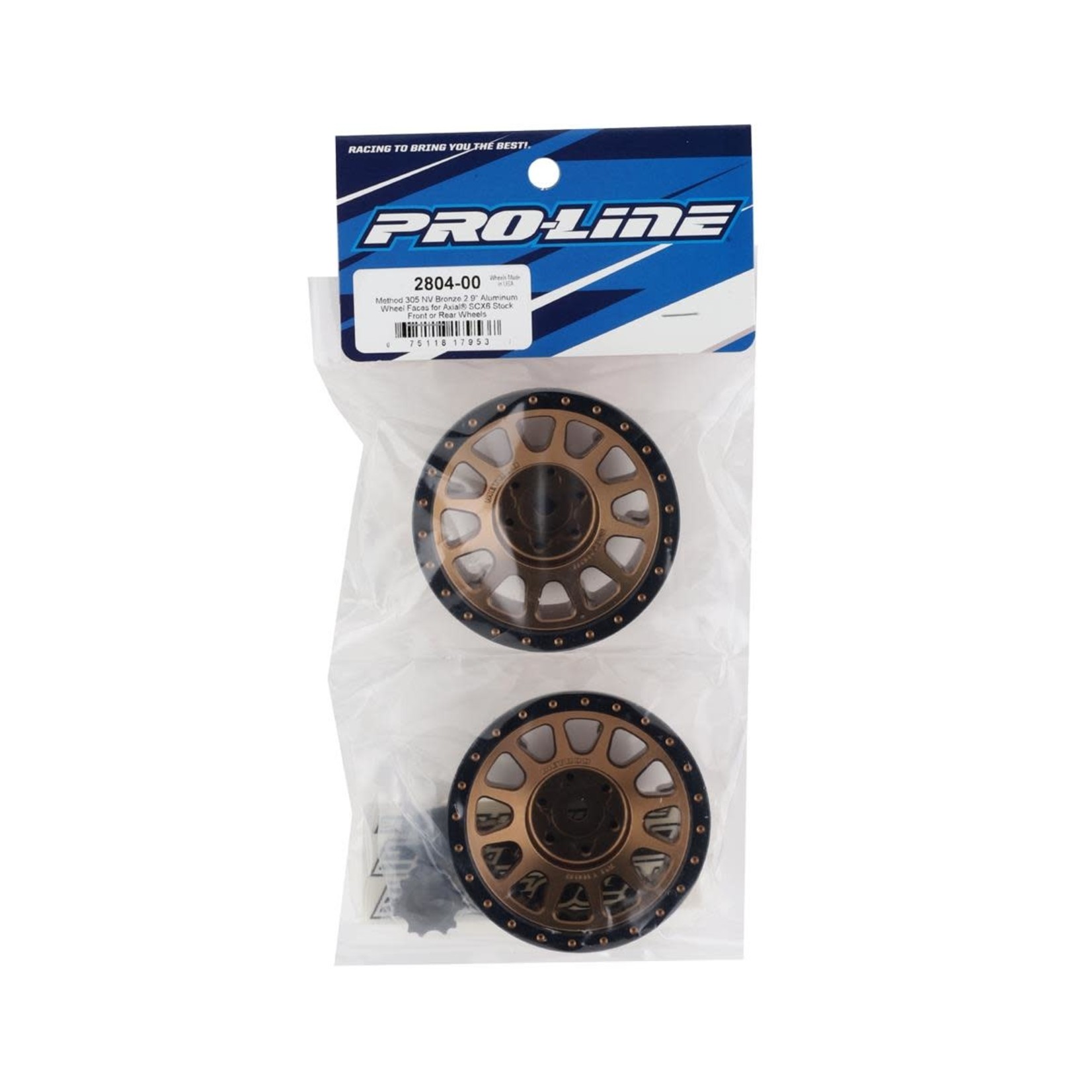 Pro-Line Axial SCX6 Method 305 NV Aluminum 2.9 Pro-Line Axial SCX6 Method 305 NV Aluminum 2.9