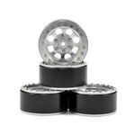 RC4WD #Z-W0007 RC4WD M/T Classic Lock 1.9" Aluminum Beadlock Crawler Wheel (4) (Silver)