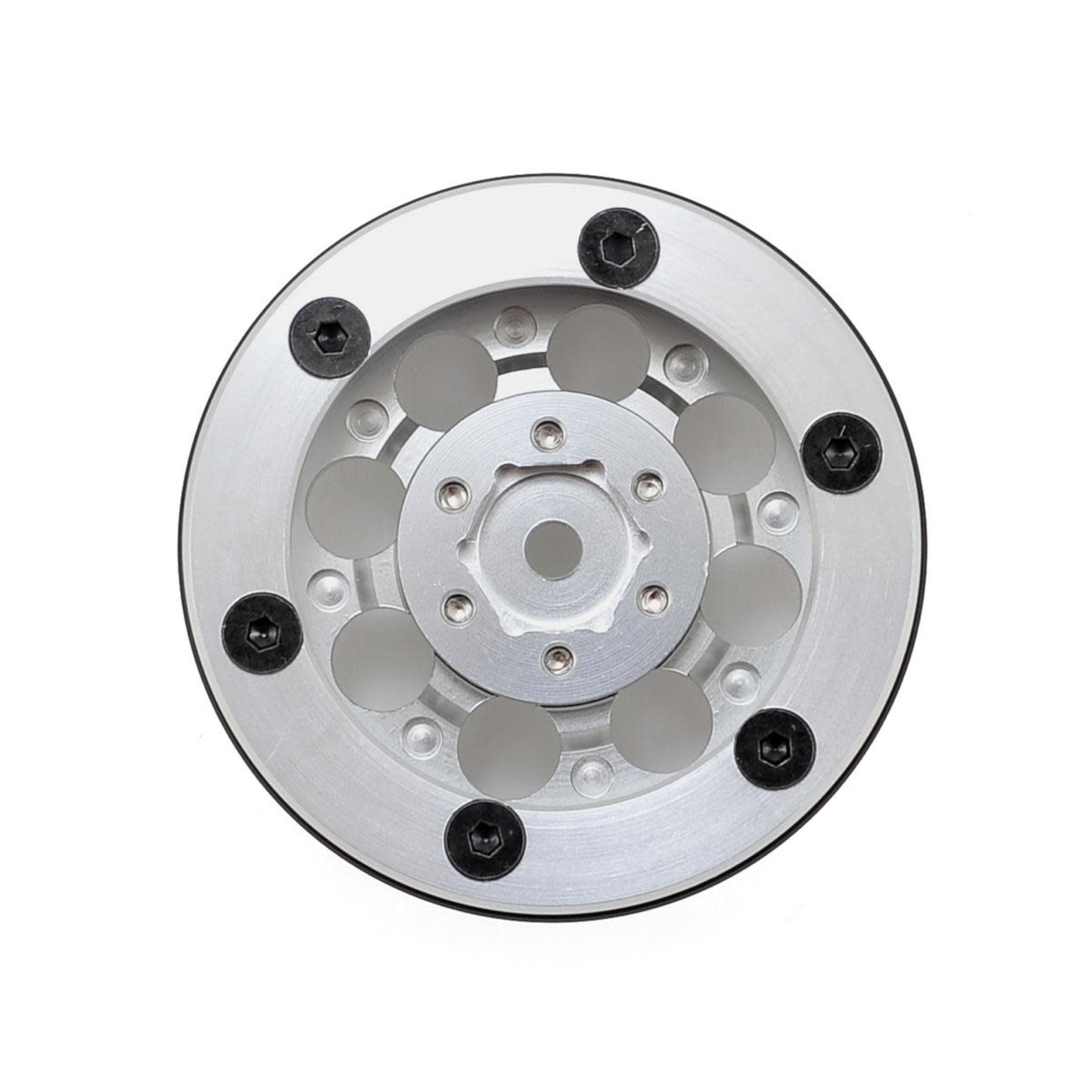 RC4WD #Z-W0007 RC4WD M/T Classic Lock 1.9" Aluminum Beadlock Crawler Wheel (4) (Silver)