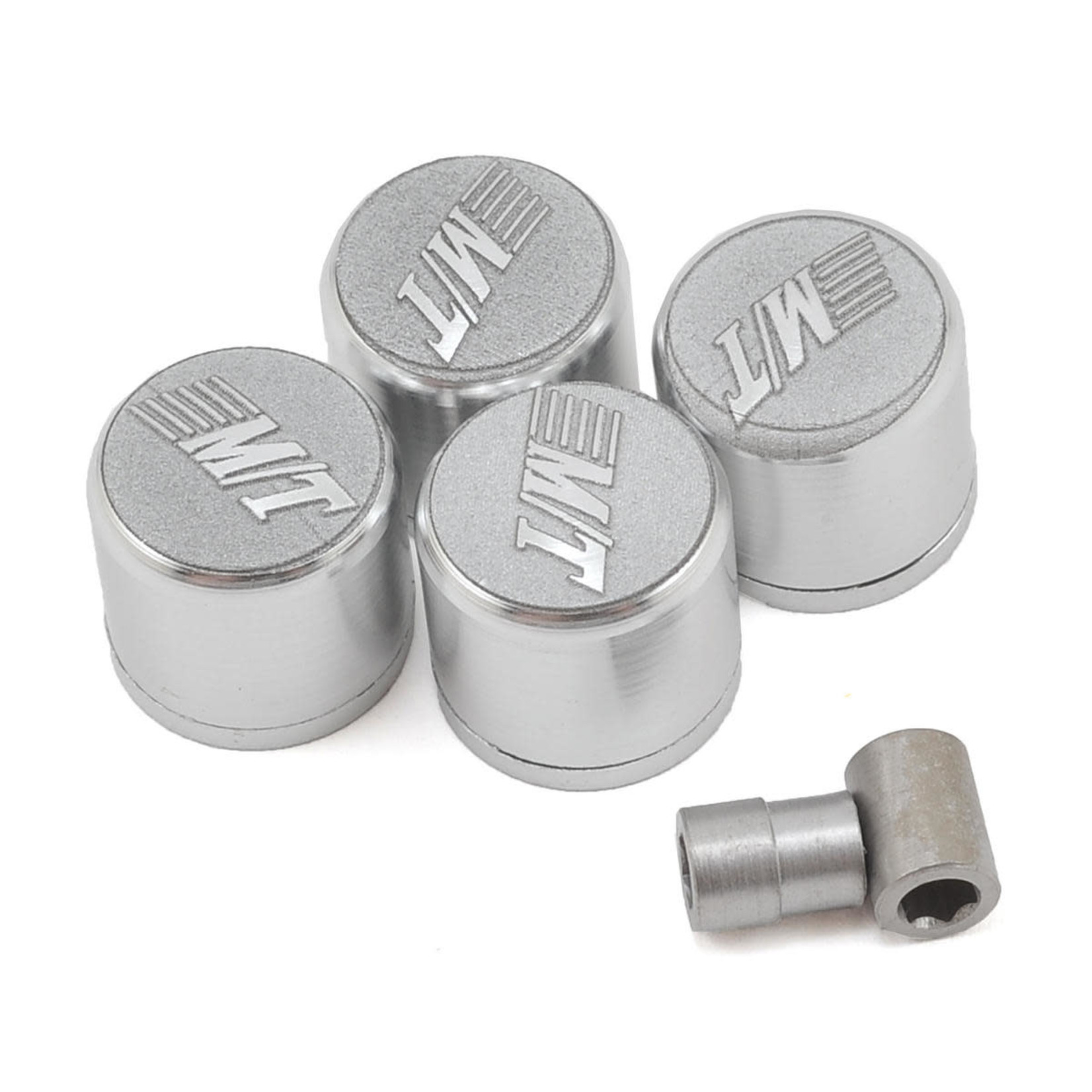 RC4WD #Z-W0007 RC4WD M/T Classic Lock 1.9" Aluminum Beadlock Crawler Wheel (4) (Silver)