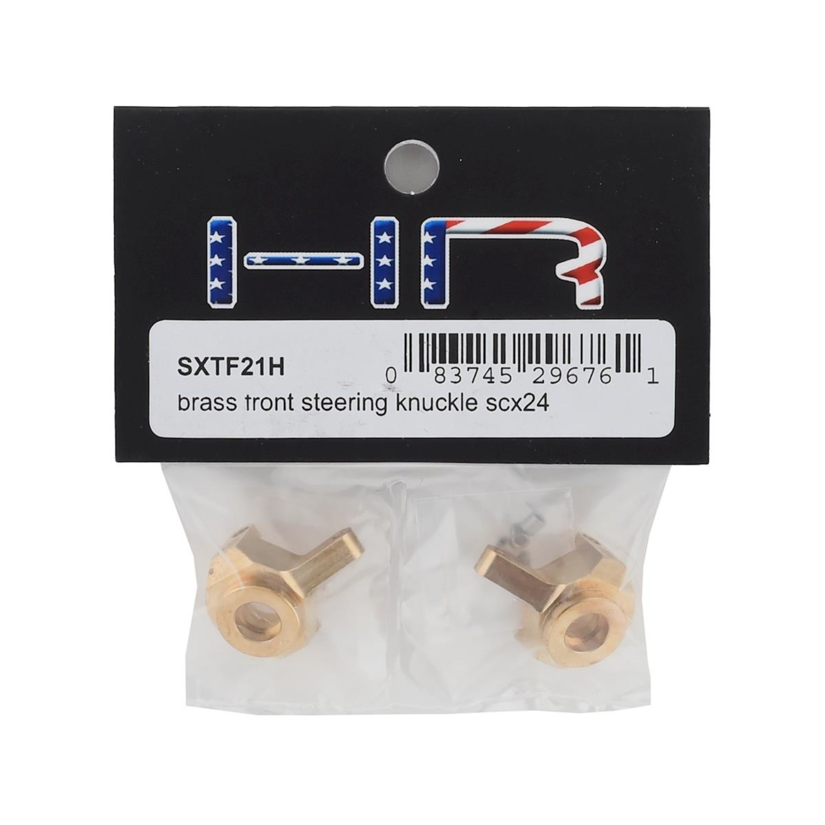 Hot Racing #SXTF21H Hot Racing Axial SCX24 Brass Front Steering Knuckle (2)