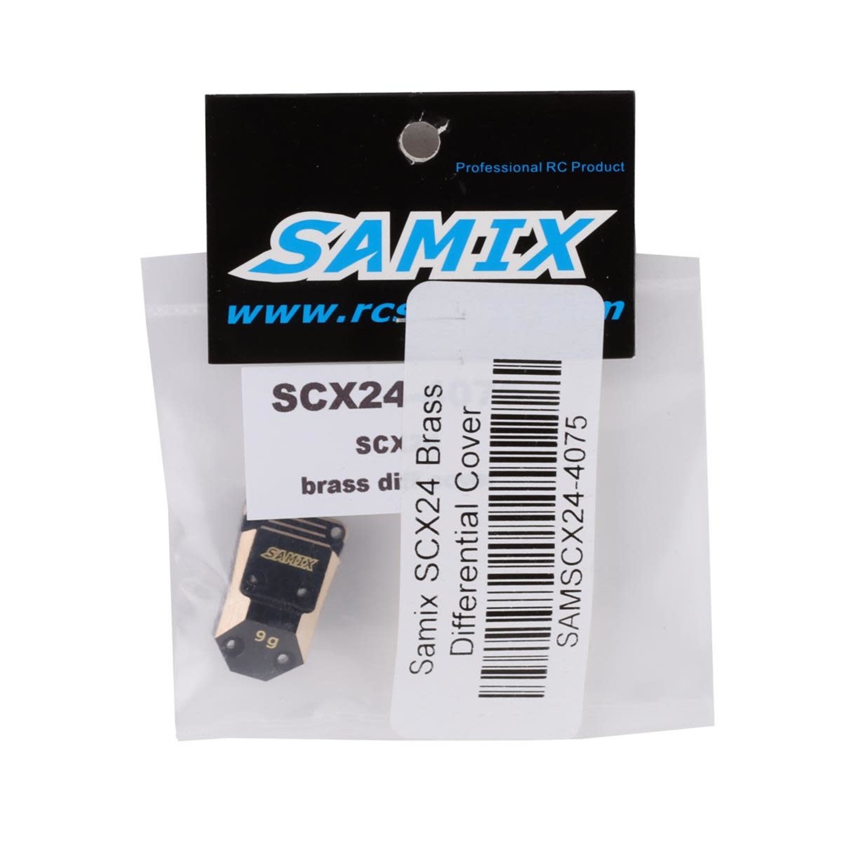 Samix Samix SCX24 Brass Differential Cover #SCX24-4075