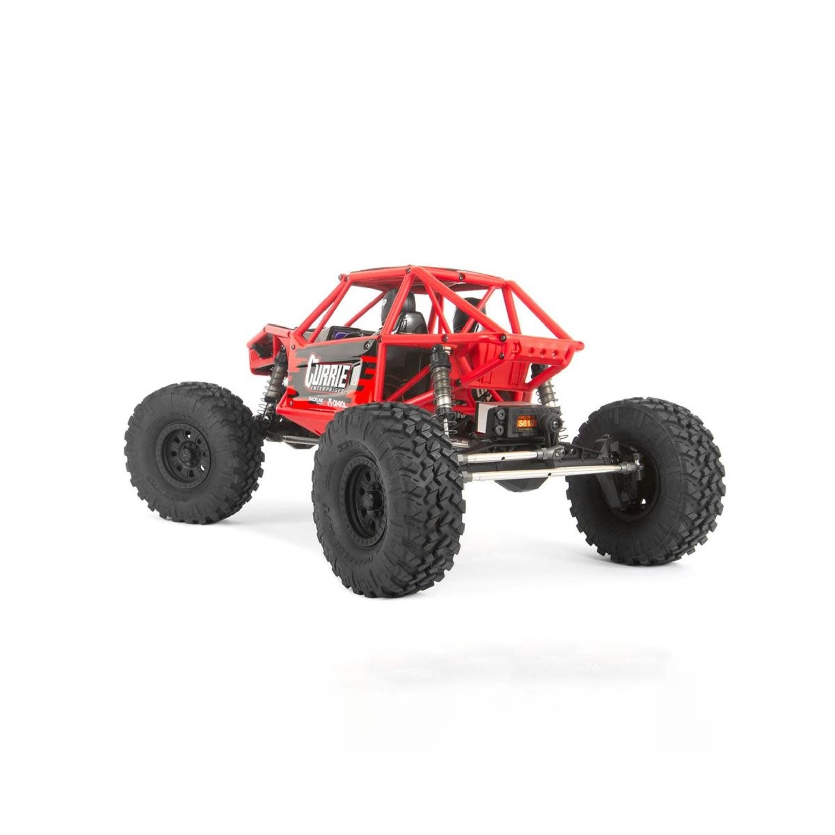 Axial Axial Capra 1.9 4WS Unlimited Trail Buggy 1/10 RTR 4WD Rock Crawler (Red) w/DX3 2.4GHz Radio #AXI03022BT1