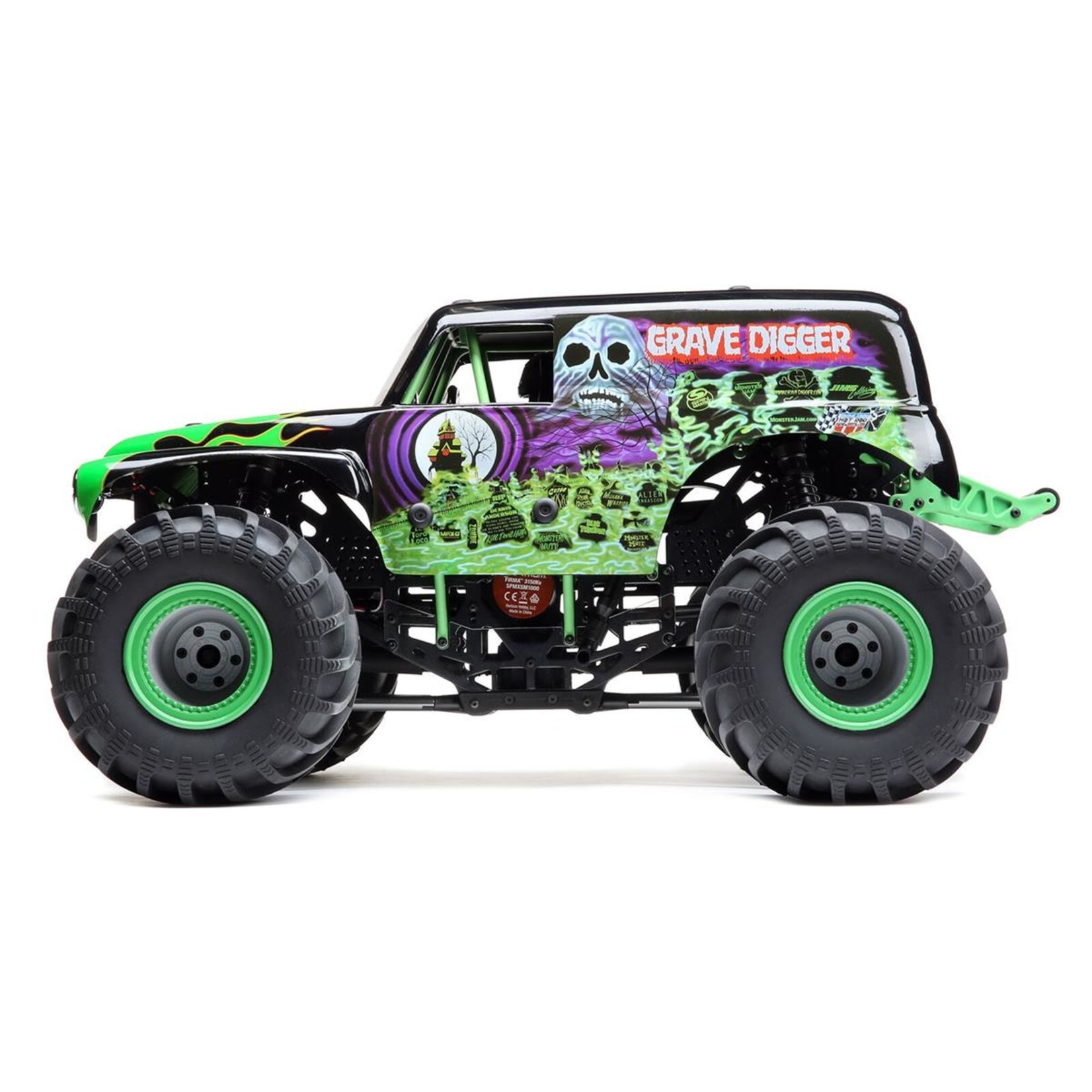 Losi Losi LMT Grave Digger RTR 1/10 4WD Solid Axle Monster Truck w/DX3 2.4GHz Radio #LOS04021T1