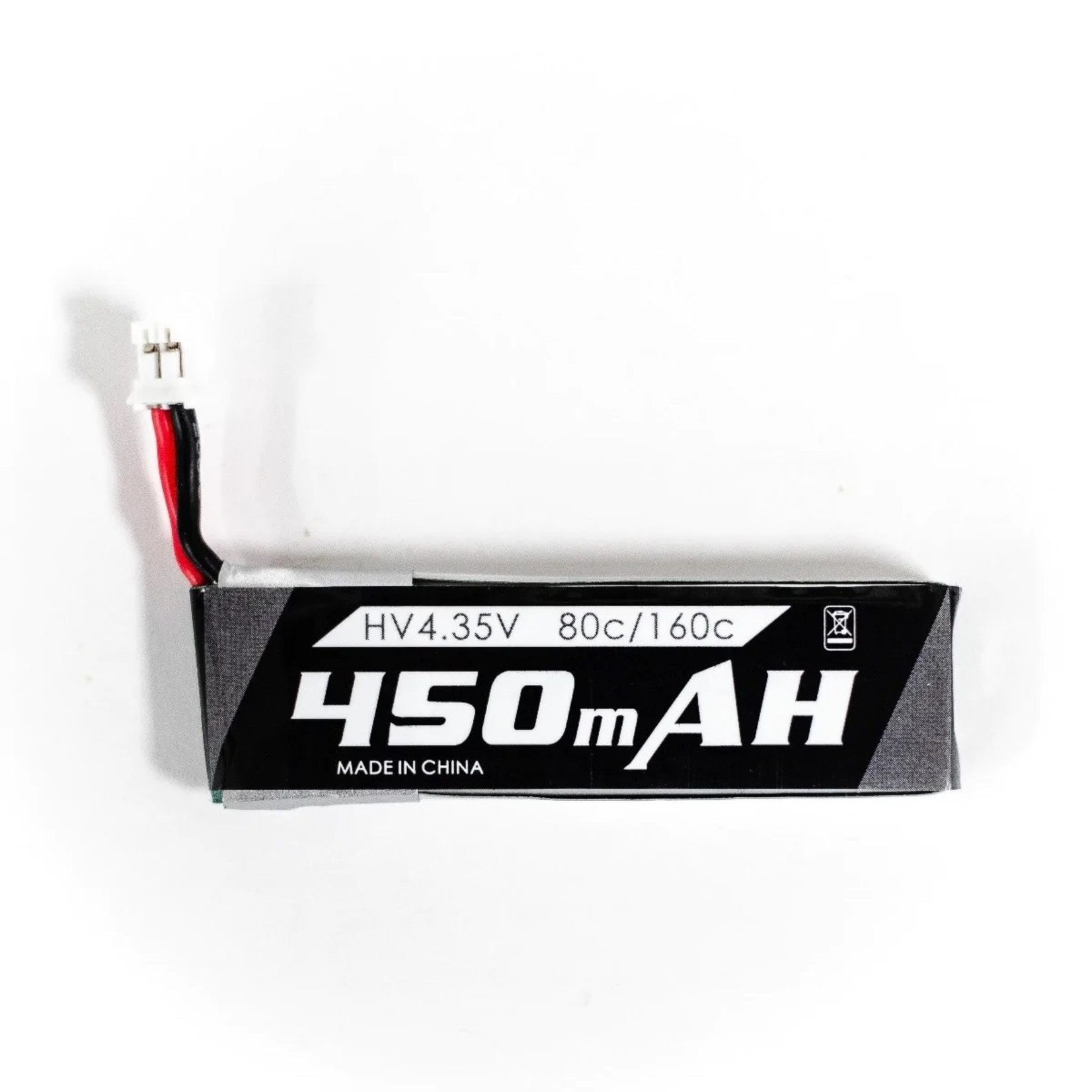 EMAX #0112012005 EMAX USA 1S High Voltage 450mAh LiPo Battery PH2.0 Connector for Tinyhawk Series