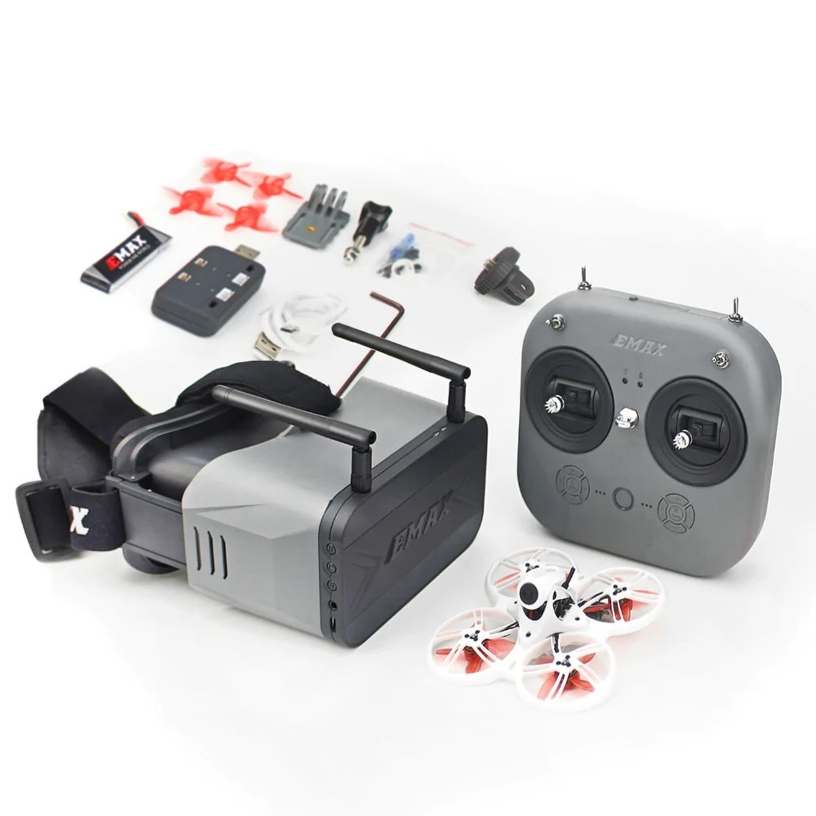 EMAX EMAX USA Tinyhawk III FPV Racing Drone - Ready to Fly (RTF) w/Controller and Goggles #0110001121