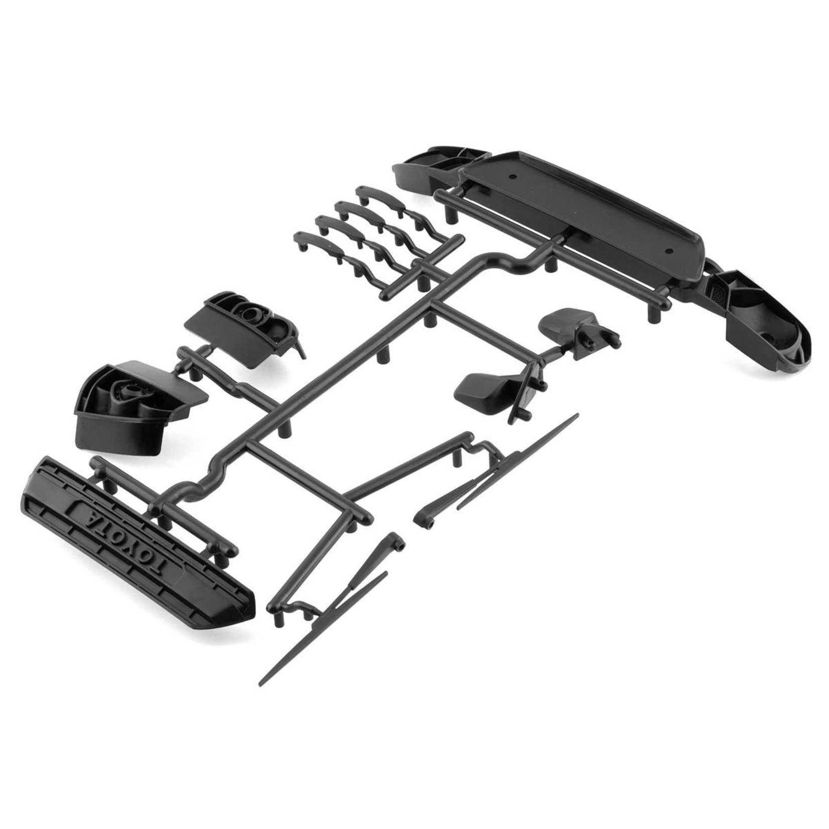 Pro-Line #3568-00 Pro-Line 2015 Toyota Tacoma TRD Pro 12.3" Rock Crawler Body (Clear) (SCX10)