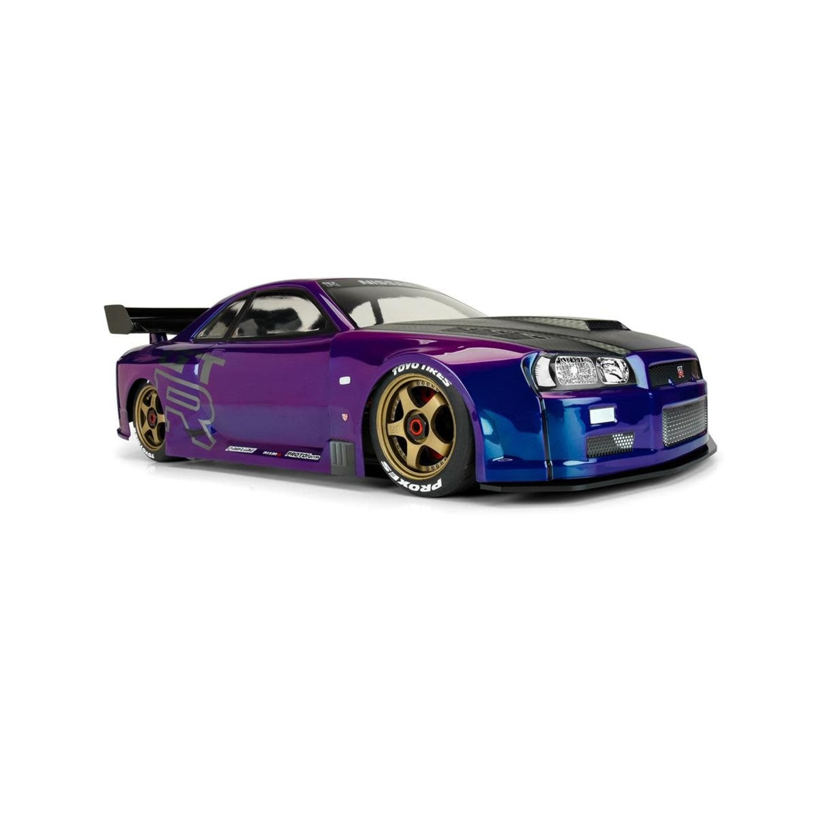 PROTOform #1584-00  Protoform 2002 Nissan Skyline GT-R R34 1/7 Touring Car Body (Clear) (Infraction 6S)