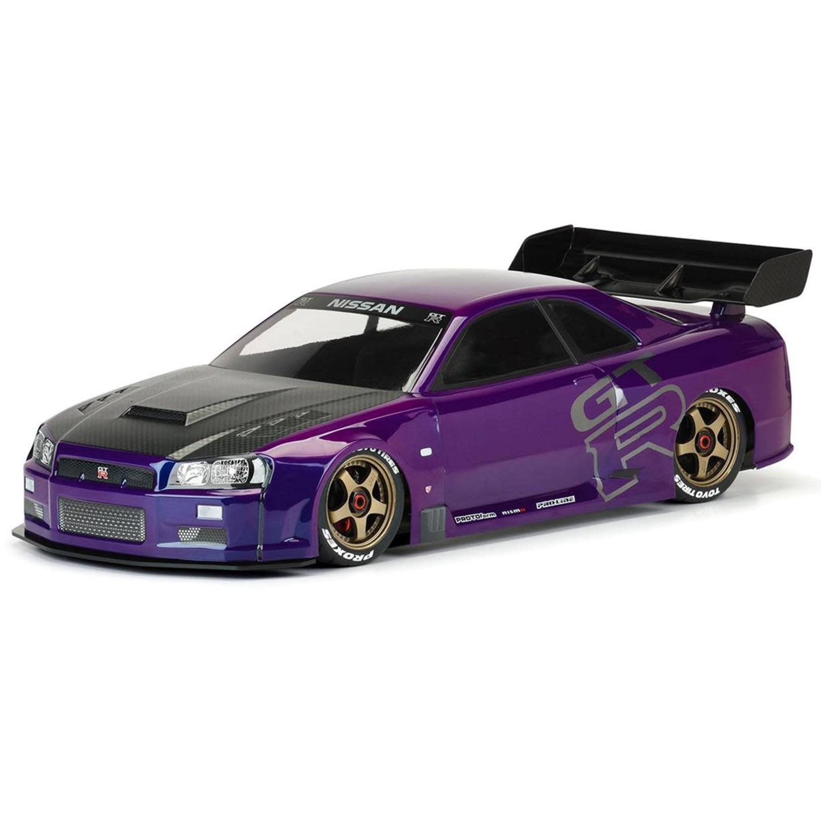 Protoform 2002 Nissan Skyline GT-R R34 1/7 Touring Car Body (Clear) (Infraction 6S) Protoform 2002 Nissan Skyline GT-R R34 1/7 Touring Car Body (Clear) (Infraction 6S)