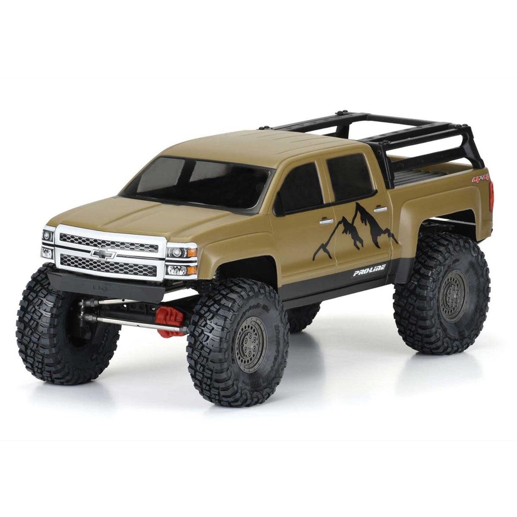Pro-Line #3585-00 Pro-Line 2015 Chevrolet Silverado 13.9" Crawler Body (Clear)