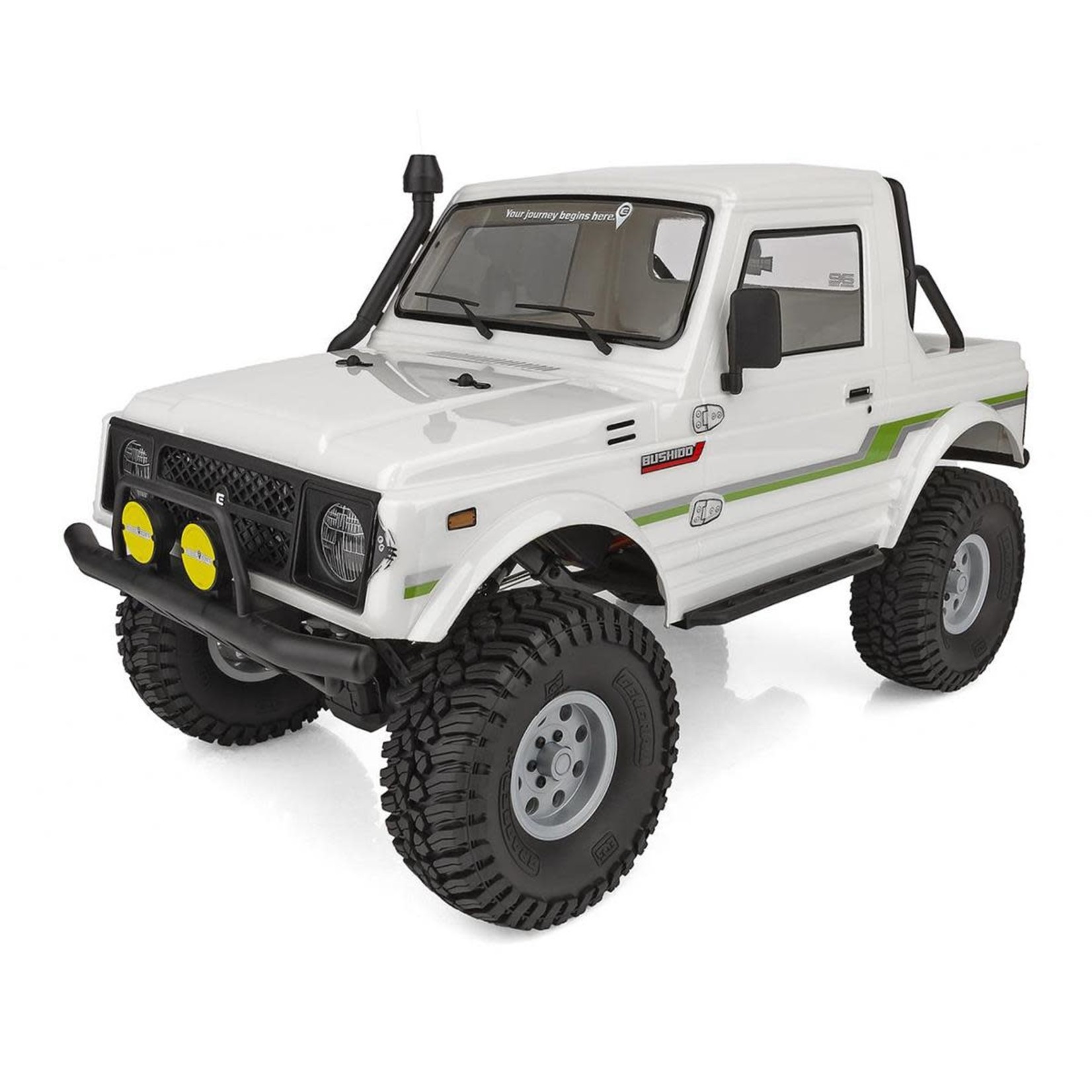 Element RC Summer Sale #40118 Element RC Enduro Bushido Trail Truck 4X4 RTR 1/10 Rock Crawler (White) w/2.4GHz Radio