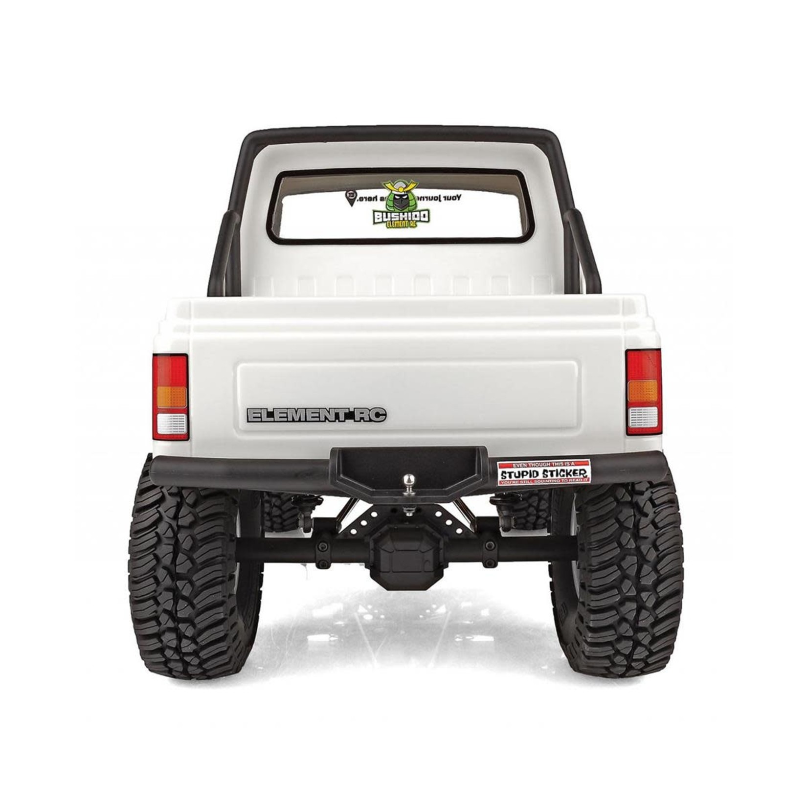 Element RC Element RC Enduro Bushido Trail Truck 4X4 RTR 1/10 Rock Crawler (White) w/2.4GHz Radio #40118