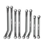 Treal #X003AE3K7T TREAL High Clearance Link Set for Axial SCX24 (8pc) (Grey)