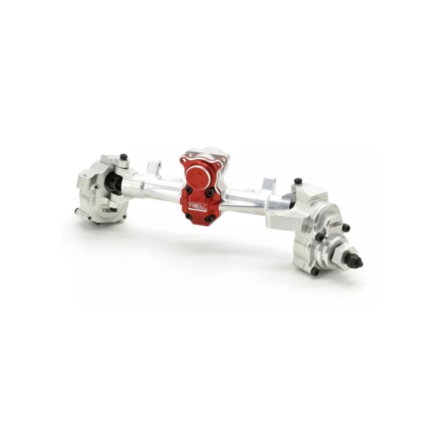 Treal TREAL Aluminum Front Portal Axle Kit for Axial SCX24 (Silver) #X003DWBRYB