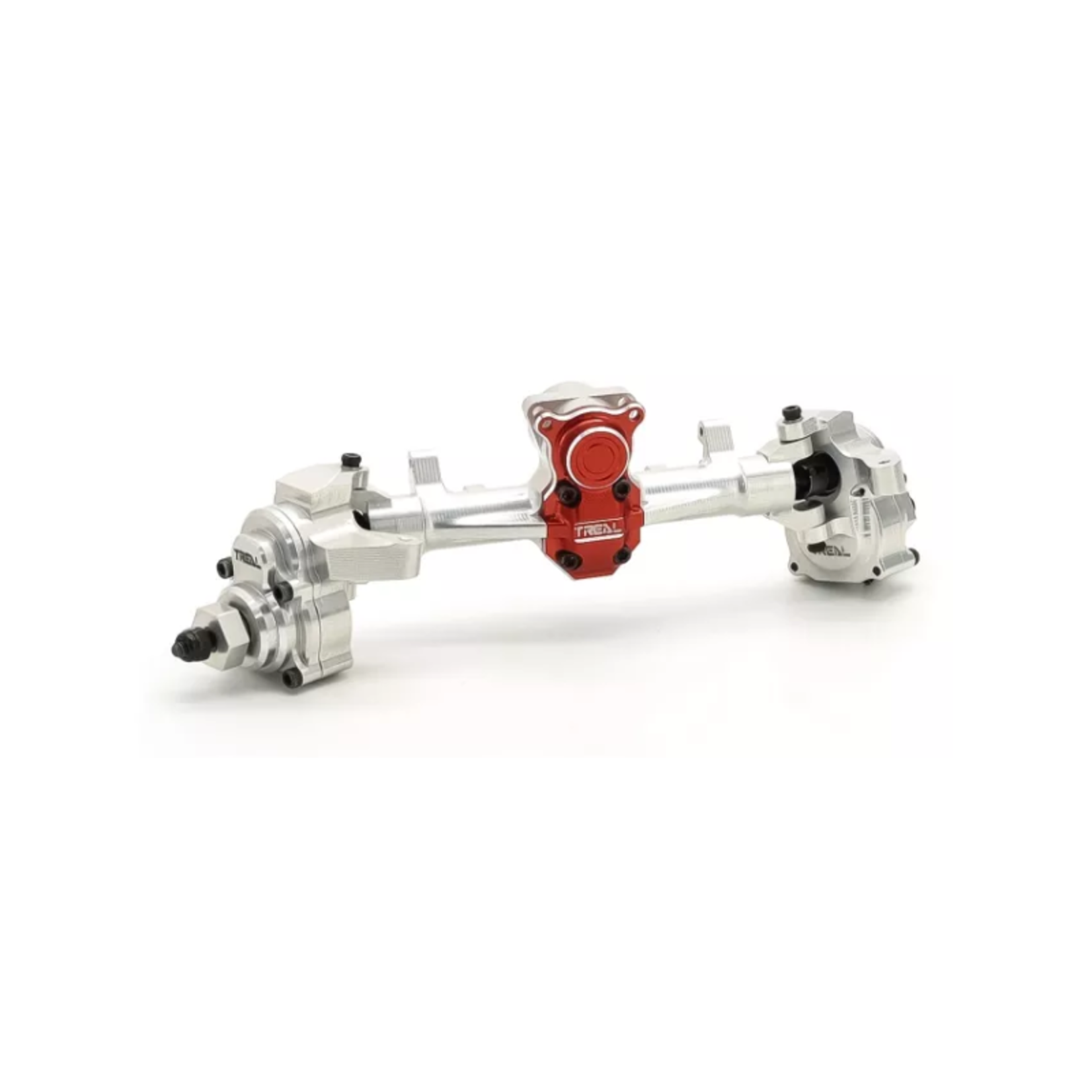 Treal #X003DW5VYX Treal Hobby Axial SCX24 Aluminum Rear Portal Axle Upgrade Kit (Silver)