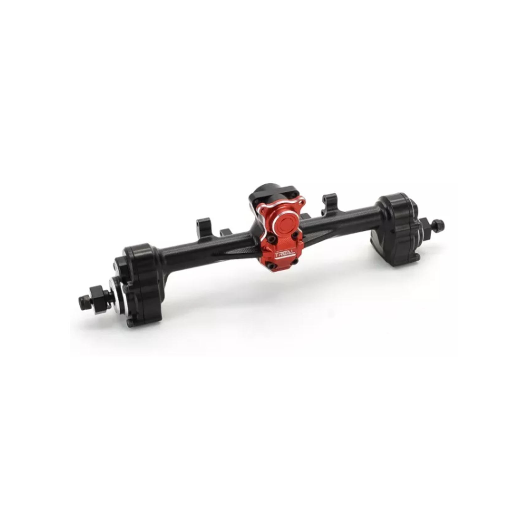 TREAL Aluminum Rear Portal Axle Kit for Axial SCX24 (Black) X003DW960N