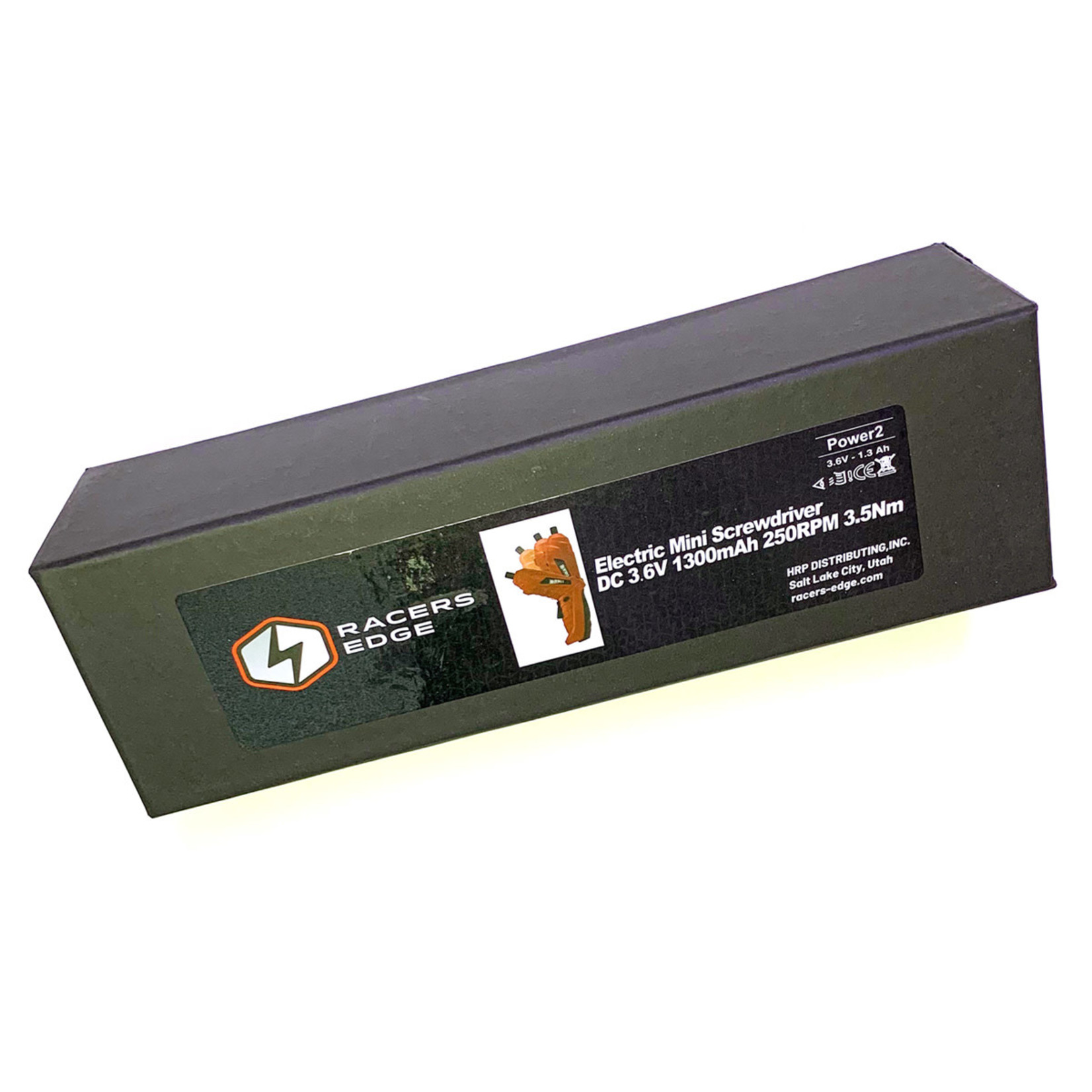 Racers Edge #RCE7200  Racers Edge Electric Mini Screwdriver w/TiN Coated 4 Piece Metric Hex Bit Set