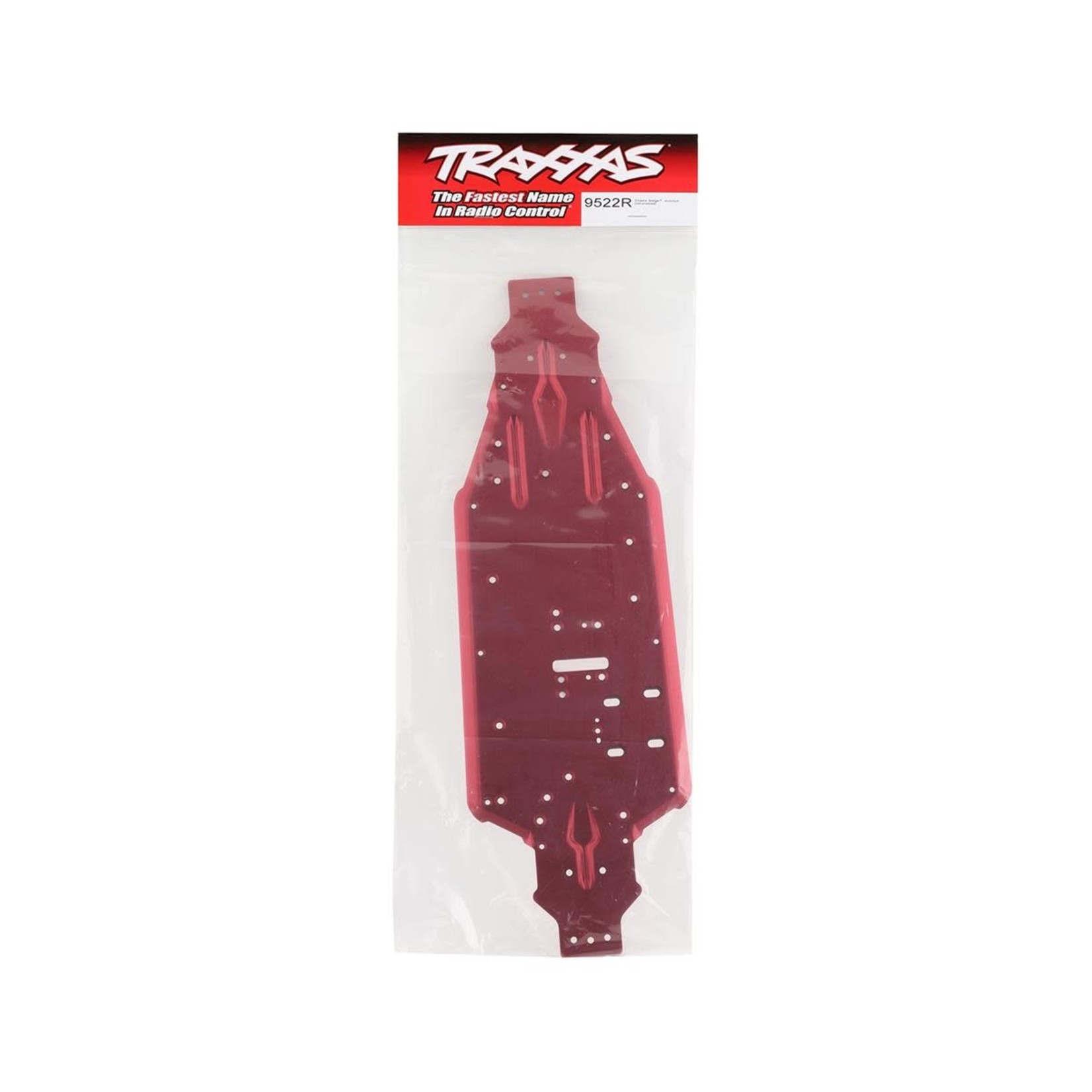Traxxas #9522R Traxxas Sledge Aluminum Chassis (Red)