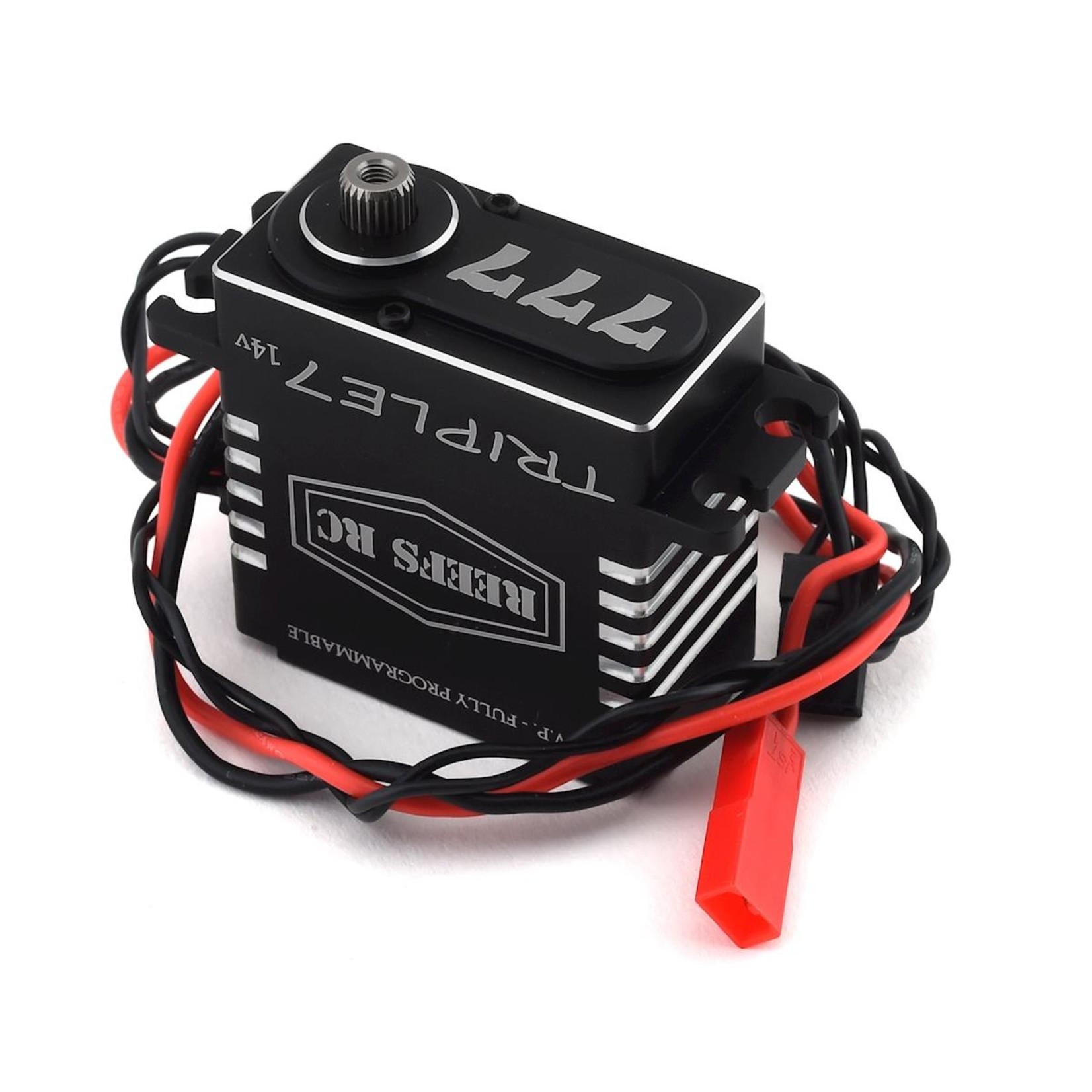 Reefs RC #REEFS777 Reefs RC Triple7 14V Programable High Torque Steel Gear Digital Brushless Servo (High Voltage)