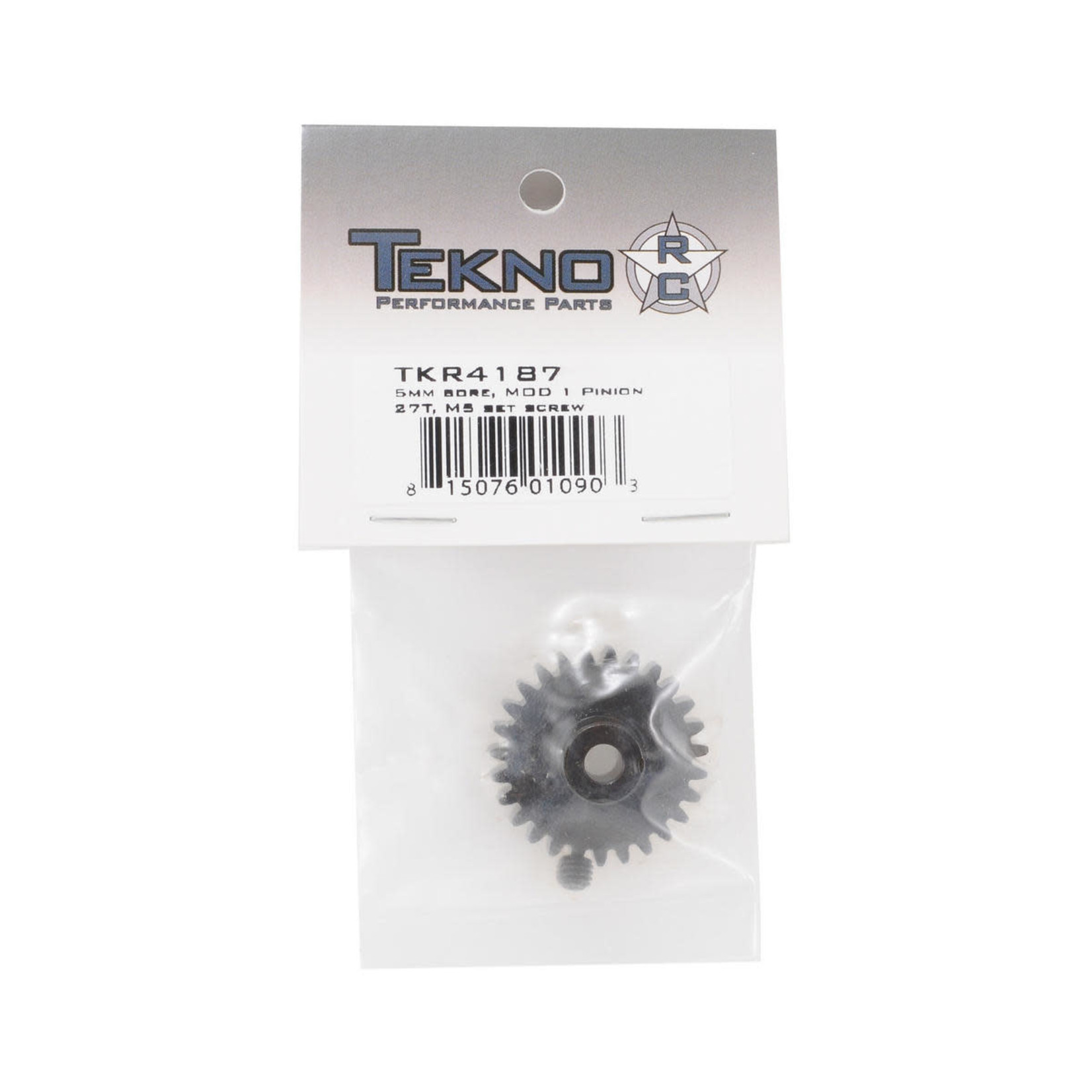 Tekno RC Tekno RC "M5" Hardened Steel Mod1 Pinion Gear w/5mm Bore (27T) #TKR4187