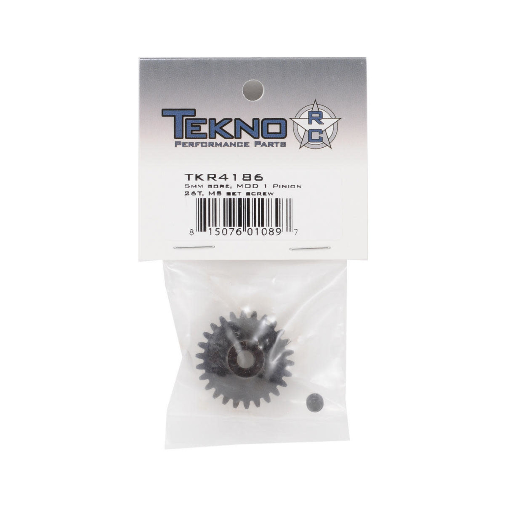 Tekno RC Tekno RC "M5" Hardened Steel Mod1 Pinion Gear w/5mm Bore (26T) #TKR4186