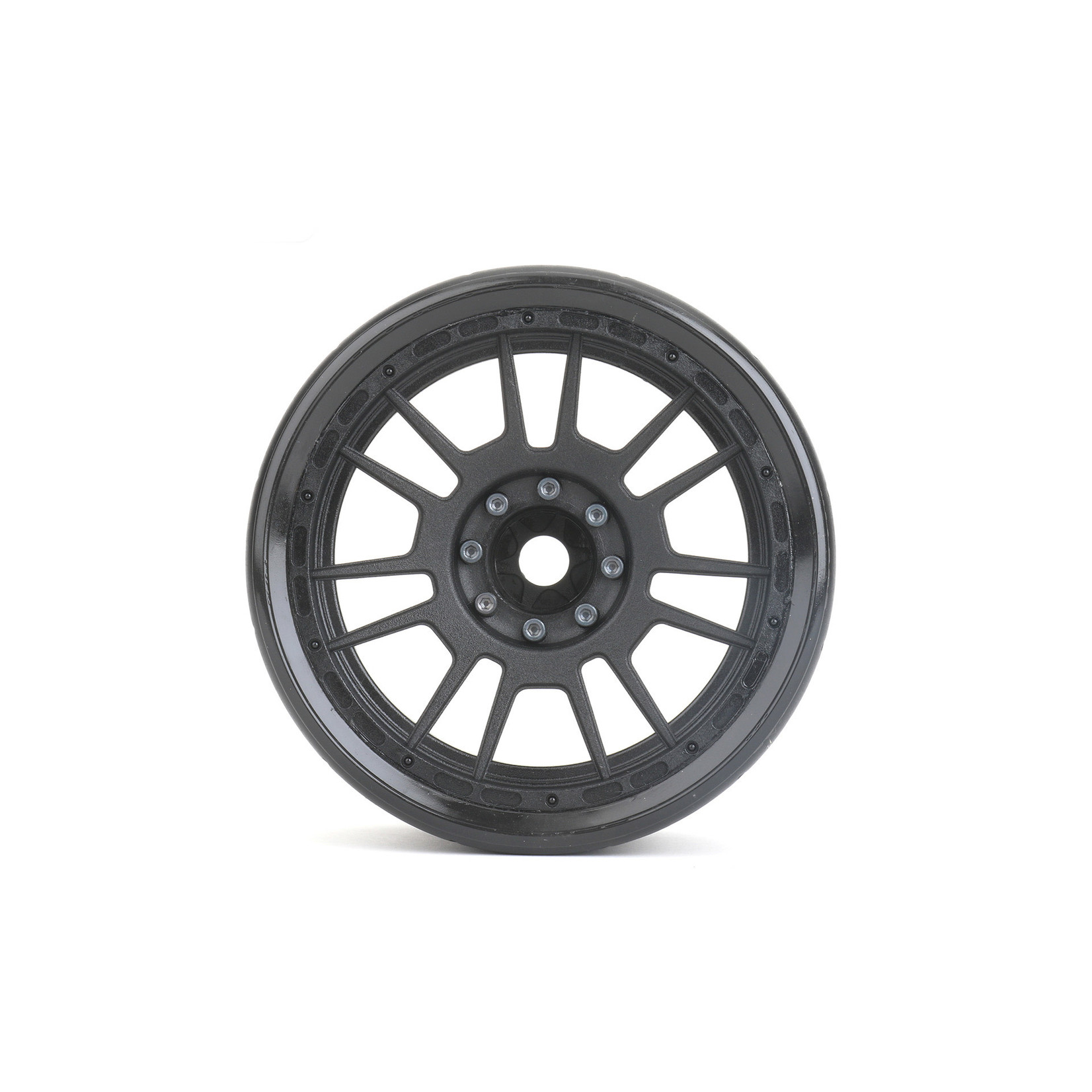 Jetko Tires Jetko 1/8 SMT 4.0 Black Phoenix Tires Mounted on Black Claw Rims, Medium Soft, Belted, 17mm 1/2" Offset #JKO1901CBMSGBB2