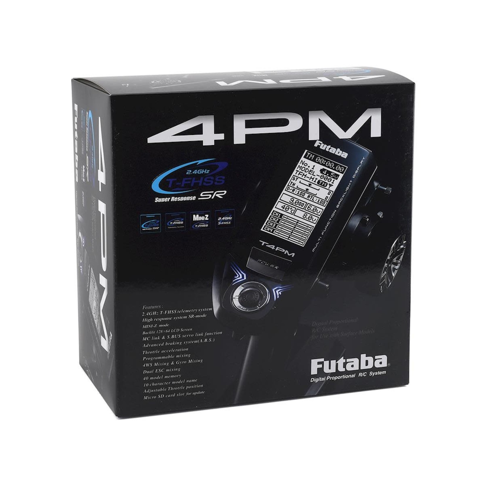 Futaba Futaba 4PM 4-Channel 2.4GHz T-FHSS Radio System w/R304SB Receiver #01004388-3