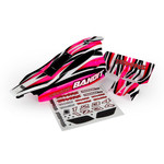 Traxxas Traxxas Bandit Pre-Cut ProGraphix Body Set (Pink) #2433