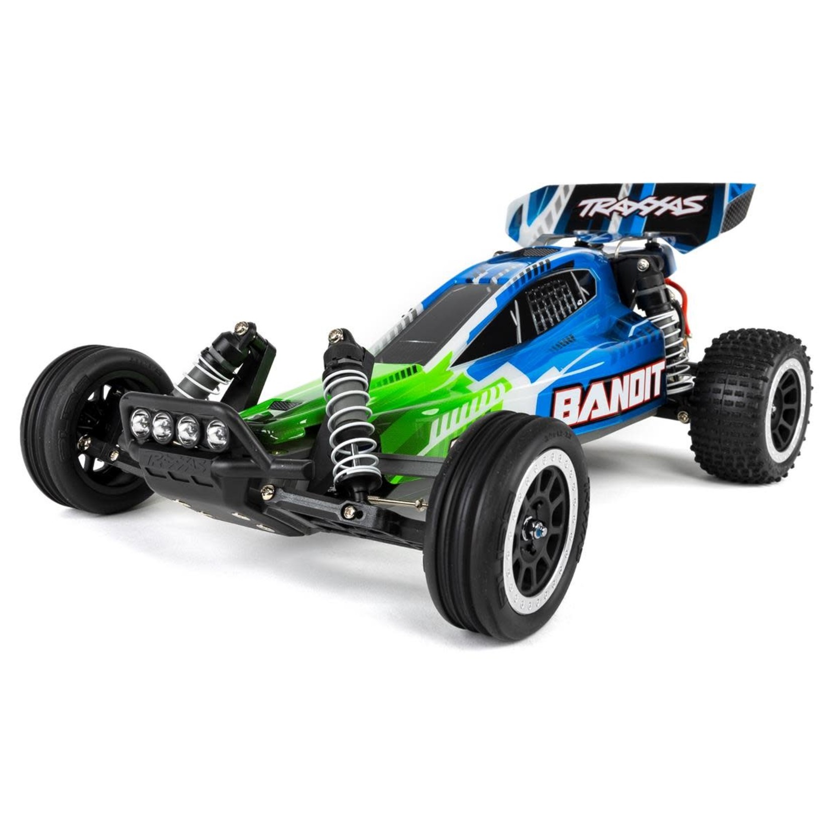 Traxxas Traxxas Bandit 1/10 RTR 2WD Electric Buggy w/LED Lights (Green) w/XL-5 ESC, TQ 2.4GHz Radio, Battery & DC Charger #24054-61-GRN